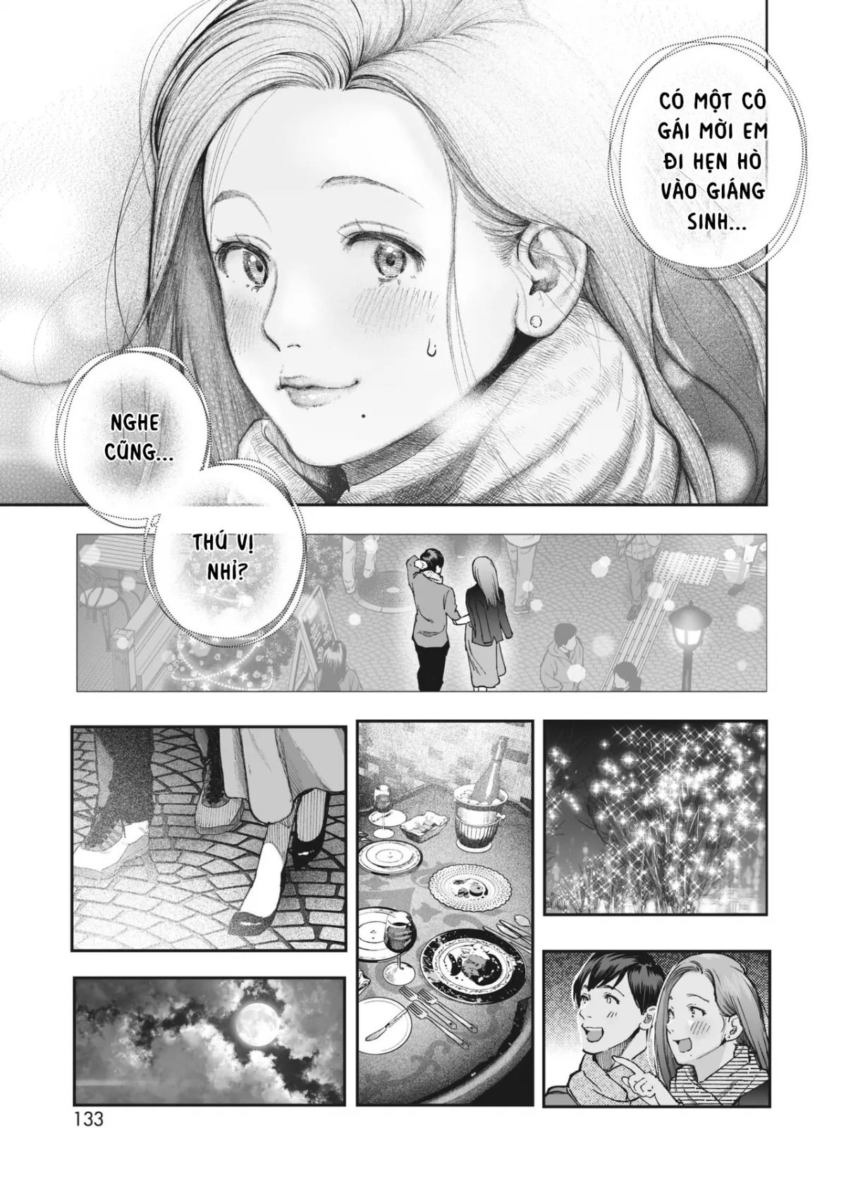 HentaiVN.net - Ảnh 10 - Đêm giáng sinh [Kikkake] - Oneshot