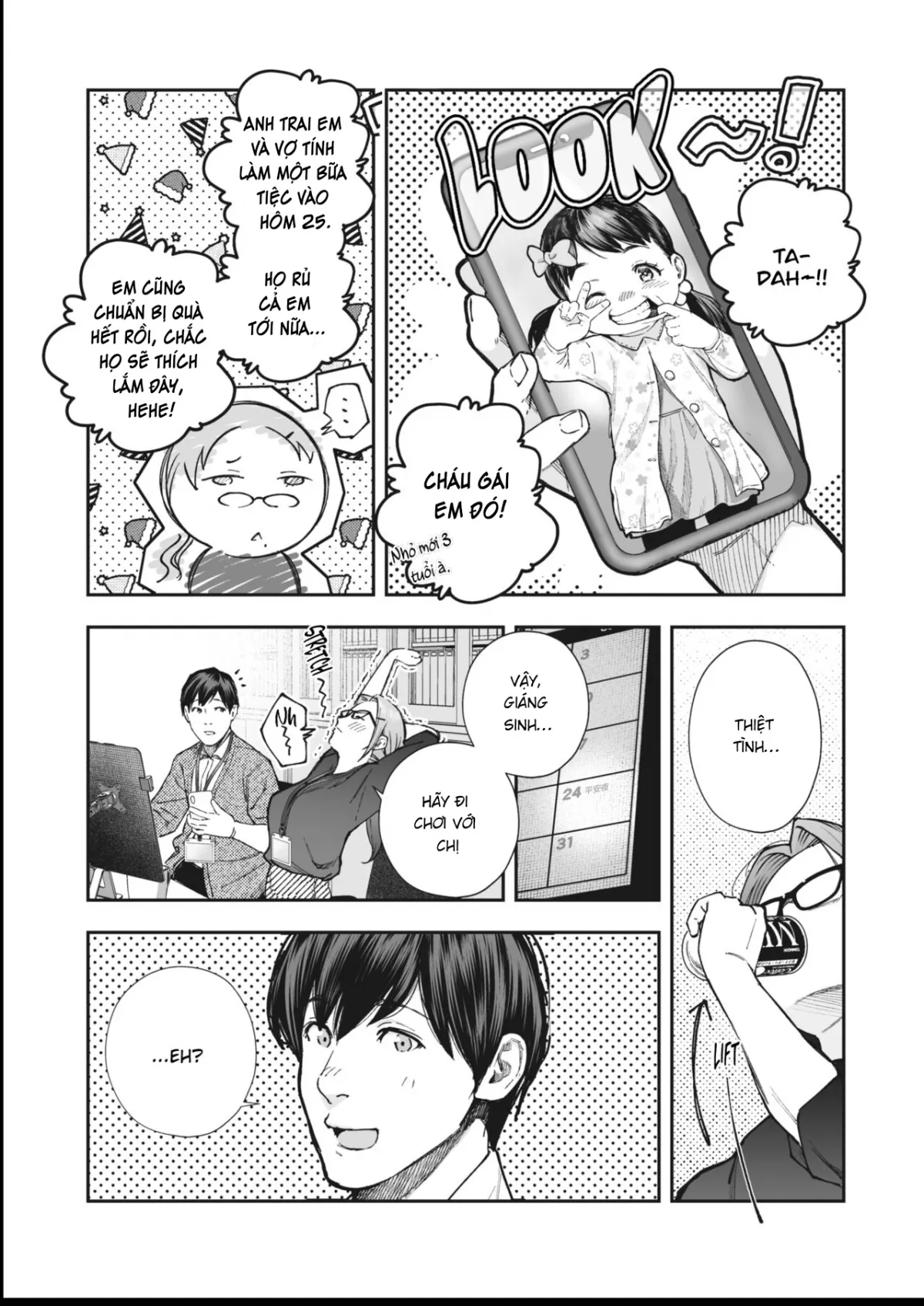 HentaiVN.net - Ảnh 7 - Đêm giáng sinh [Kikkake] - Oneshot