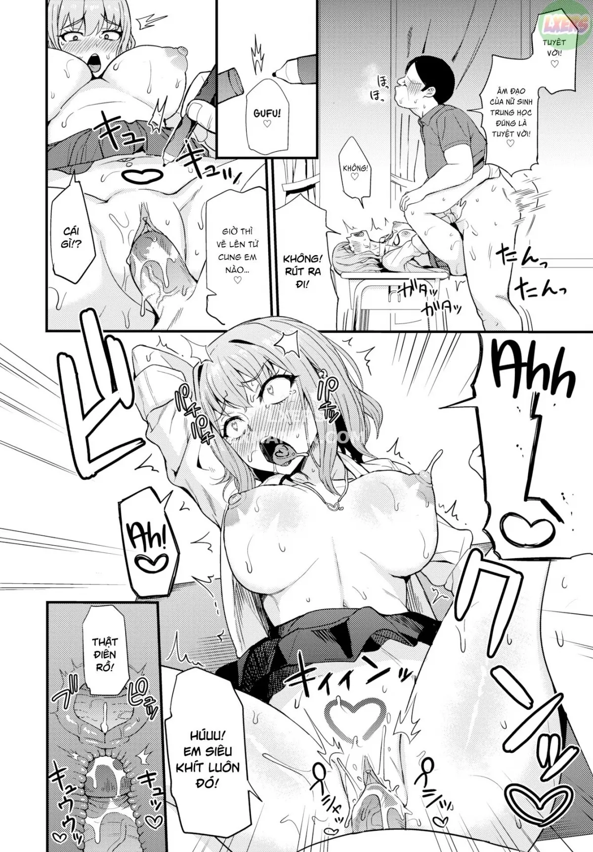 HentaiVN.net - Ảnh 12 - ♥ Saiin Pen wa Gal yori mo Tsuyoshi [The Hypno-Pen Is Mightier Than the Kogal] - Oneshot