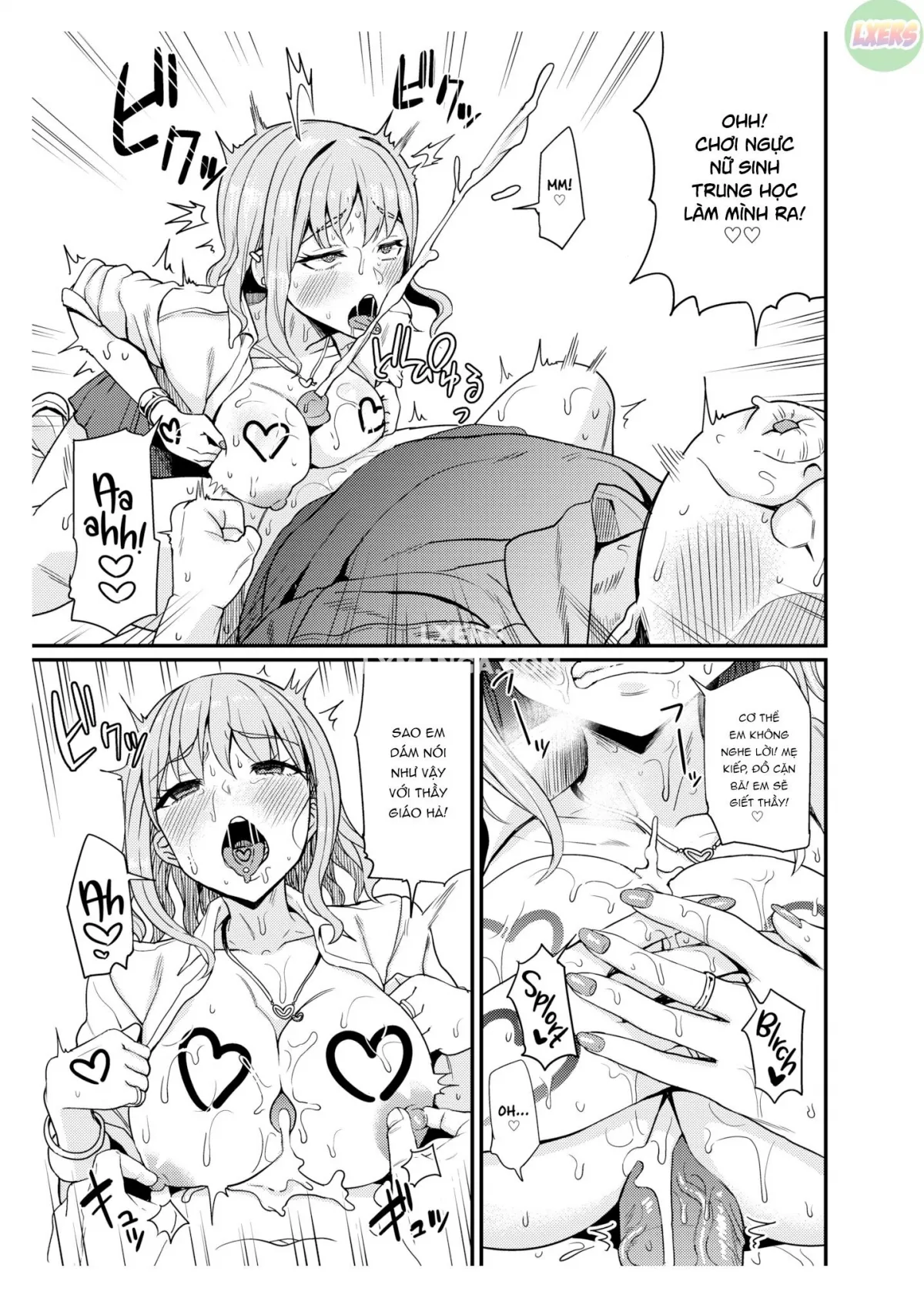HentaiVN.net - Ảnh 9 - ♥ Saiin Pen wa Gal yori mo Tsuyoshi [The Hypno-Pen Is Mightier Than the Kogal] - Oneshot