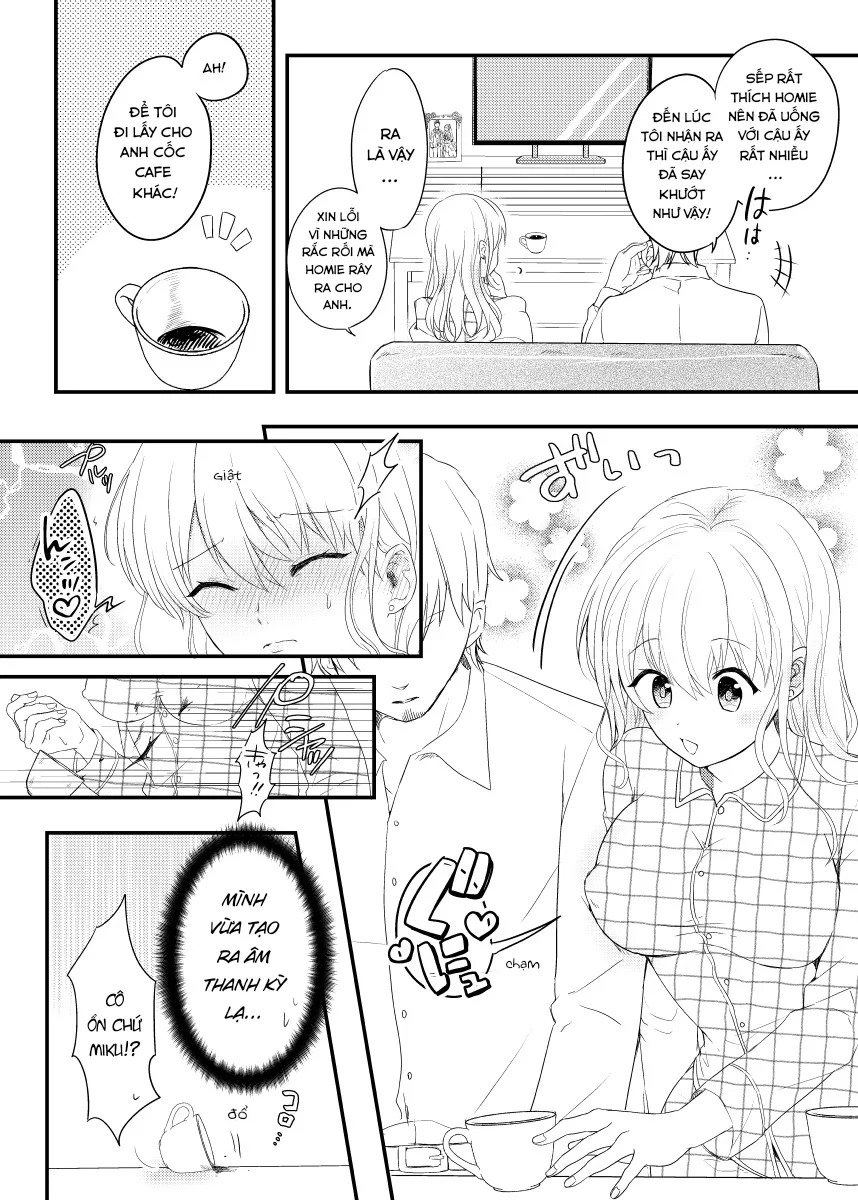 HentaiVN.net - Ảnh 6 - Đồng nghiệp của chồng - Chap 1