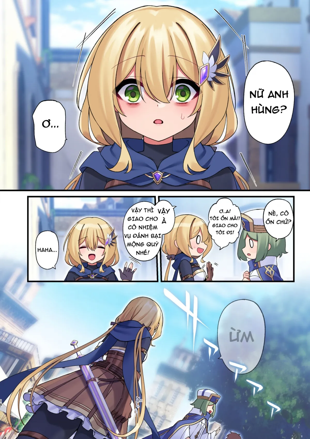 HentaiVN.net - Ảnh 15 - Cuộc Phiêu Lưu của Nữ Anh Hùng, kết thúc! [Yuusha-chan no Bouken wa Owatte Shimatta!; 勇者ちゃんの冒険は終わってしまった!] - Oneshot