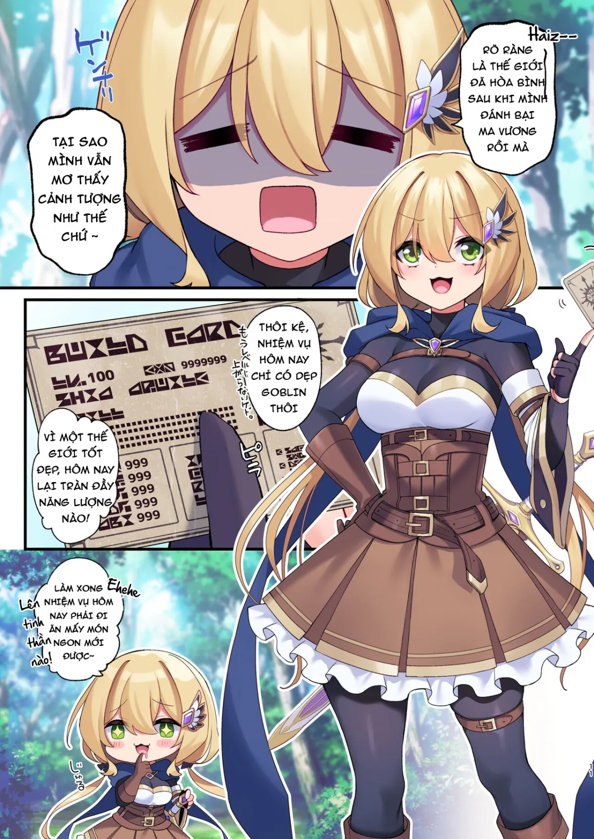 HentaiVN.net - Ảnh 8 - Cuộc Phiêu Lưu của Nữ Anh Hùng, kết thúc! [Yuusha-chan no Bouken wa Owatte Shimatta!; 勇者ちゃんの冒険は終わってしまった!] - Oneshot
