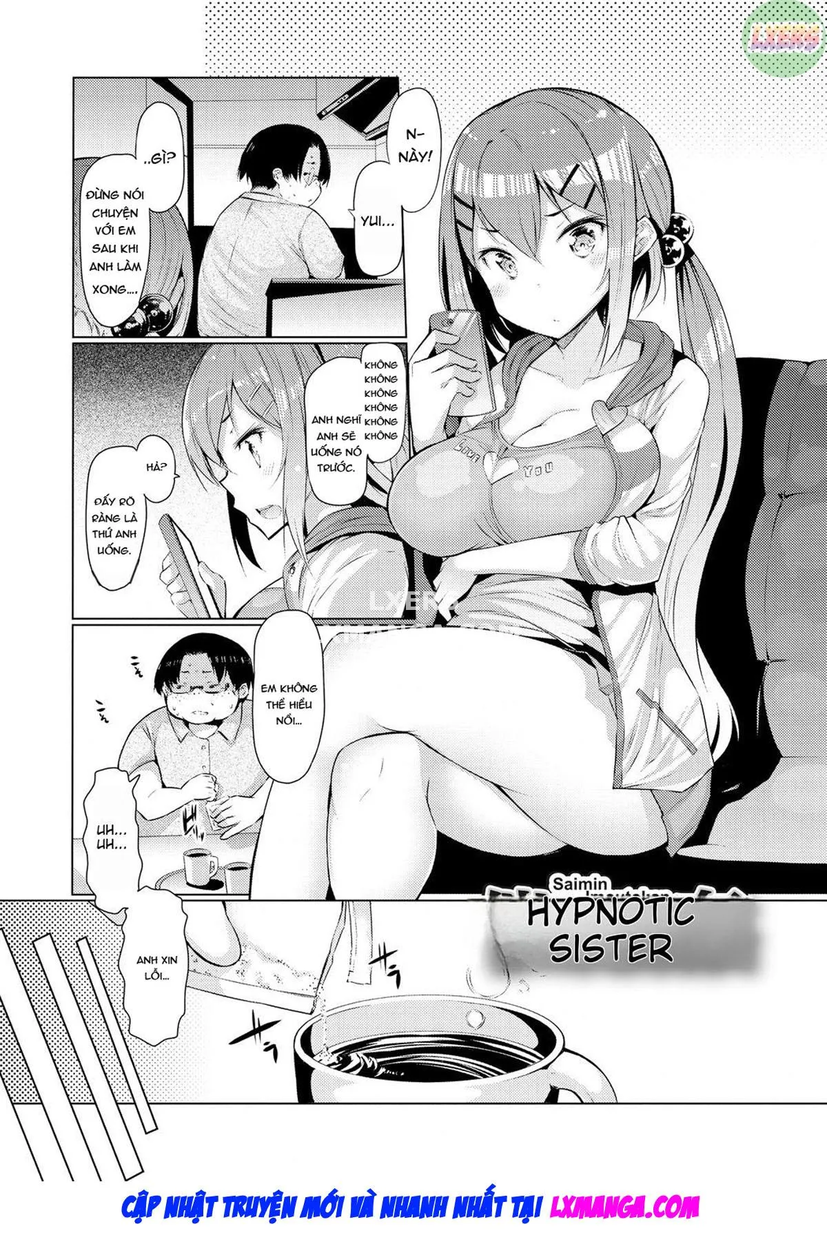 HentaiVN.net - Ảnh 4 - The Record of Sex with My Sister [Imouto Kansatsu Nikki] - Chap 8