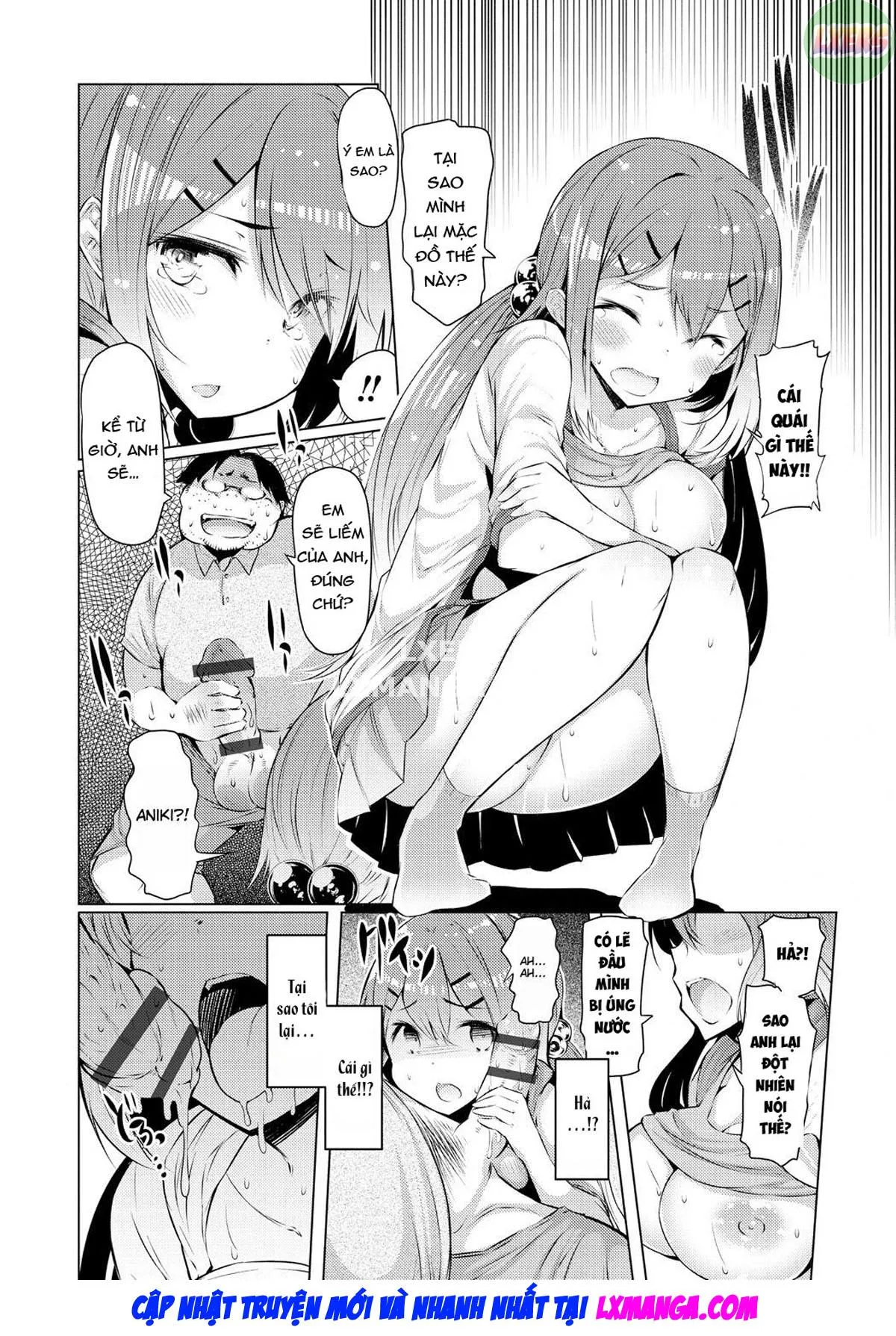 HentaiVN.net - Ảnh 9 - The Record of Sex with My Sister [Imouto Kansatsu Nikki] - Chap 8