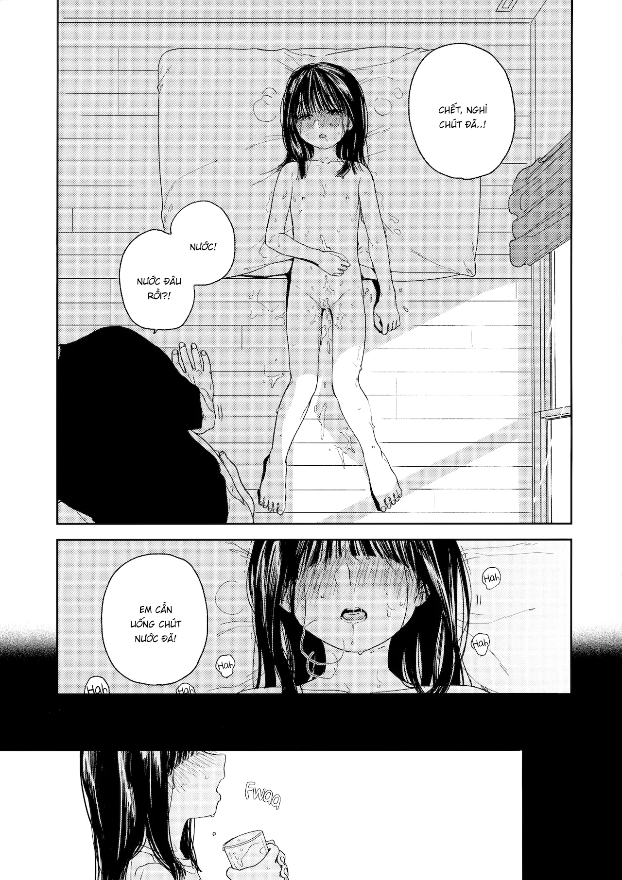 HentaiVN.net - Ảnh 11 - Bé hàng xóm kế bên tôi [おとなりさん; My Next-Door Neighbor] - Oneshot