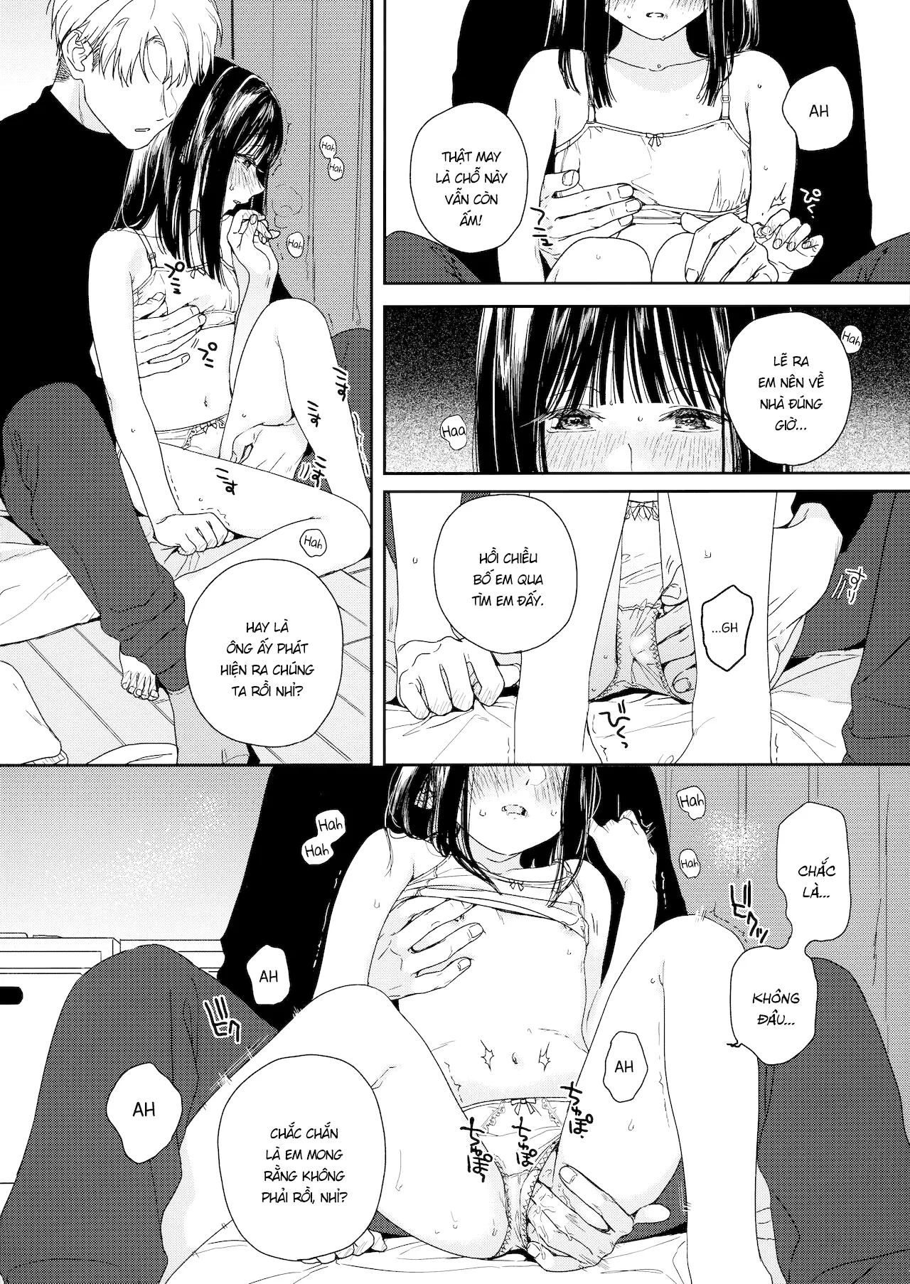 HentaiVN.net - Ảnh 21 - Bé hàng xóm kế bên tôi [おとなりさん; My Next-Door Neighbor] - Oneshot