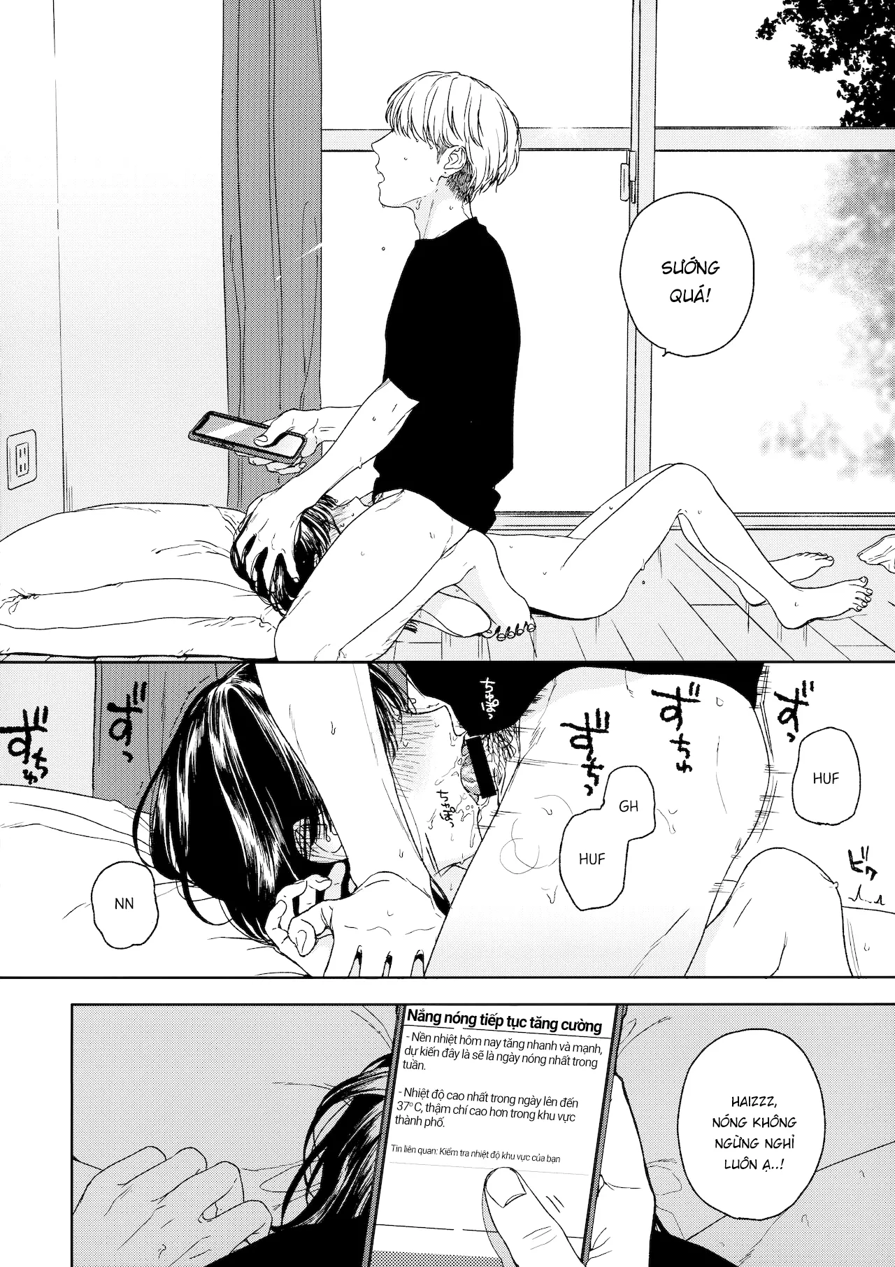 HentaiVN.net - Ảnh 4 - Bé hàng xóm kế bên tôi [おとなりさん; My Next-Door Neighbor] - Oneshot