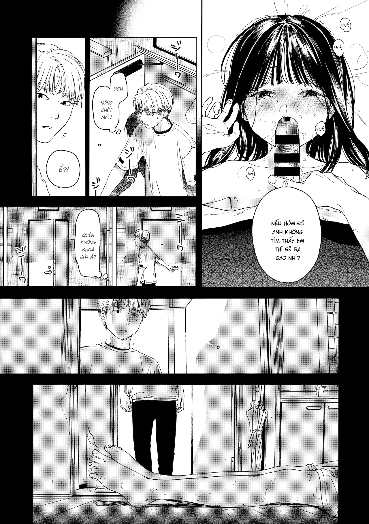 HentaiVN.net - Ảnh 5 - Bé hàng xóm kế bên tôi [おとなりさん; My Next-Door Neighbor] - Oneshot