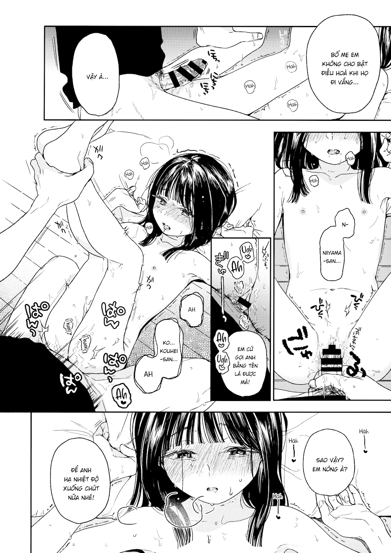 HentaiVN.net - Ảnh 6 - Bé hàng xóm kế bên tôi [おとなりさん; My Next-Door Neighbor] - Oneshot