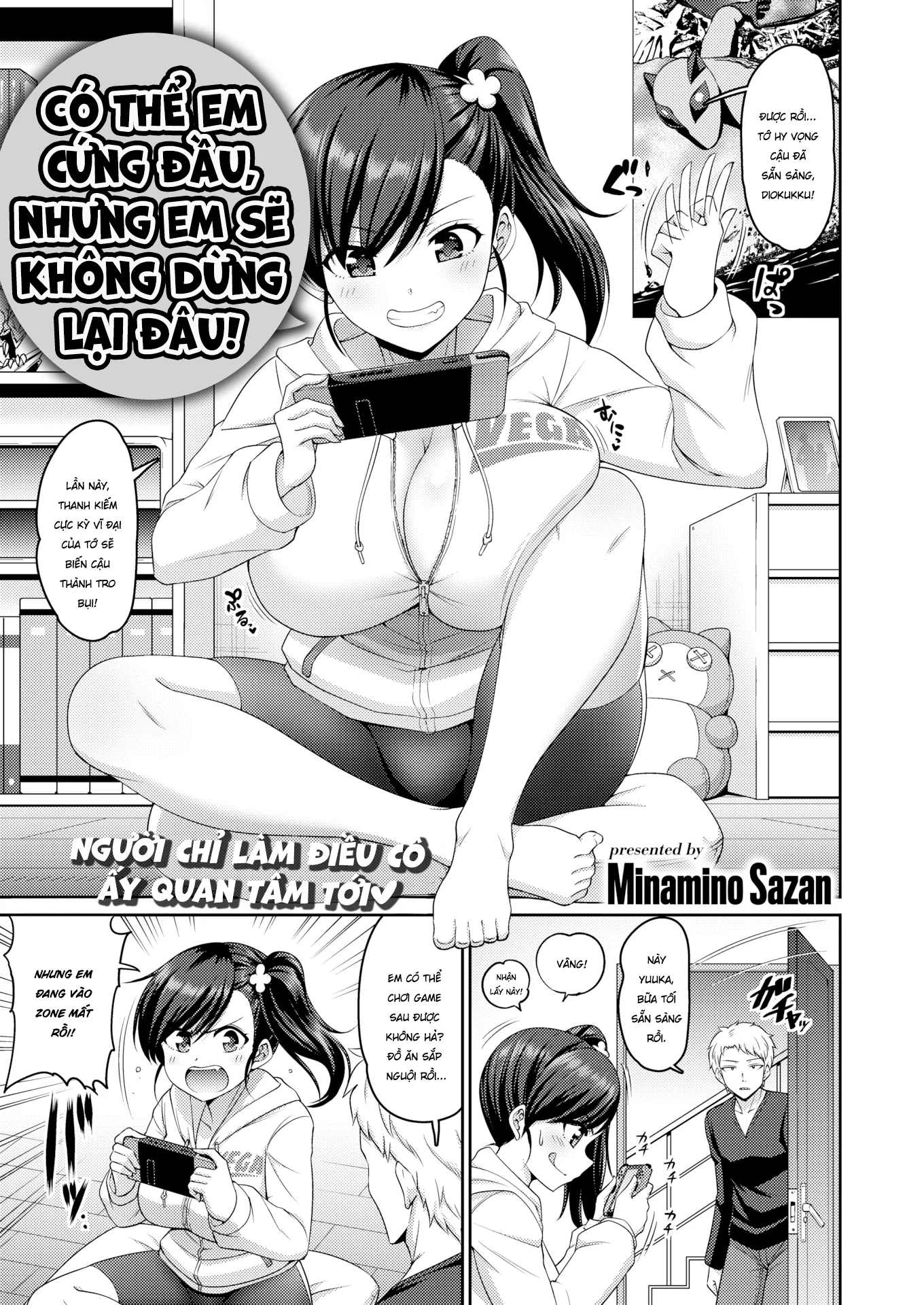 HentaiVN.net - Ảnh 3 - Có thể em cứng đầu, nhưng em sẽ không dừng lại đâu! - Oneshot