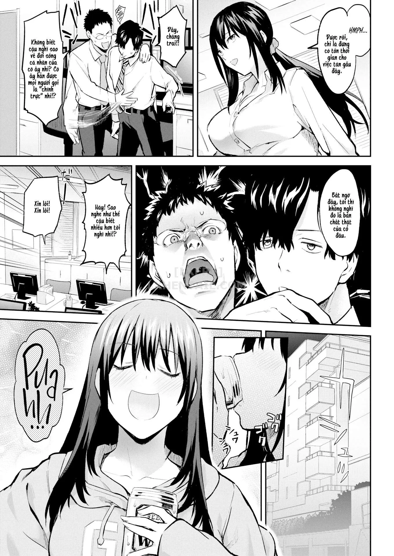 HentaiVN.net - Ảnh 7 - Private Face [Comic Kairakuten 2019-07] - Oneshot