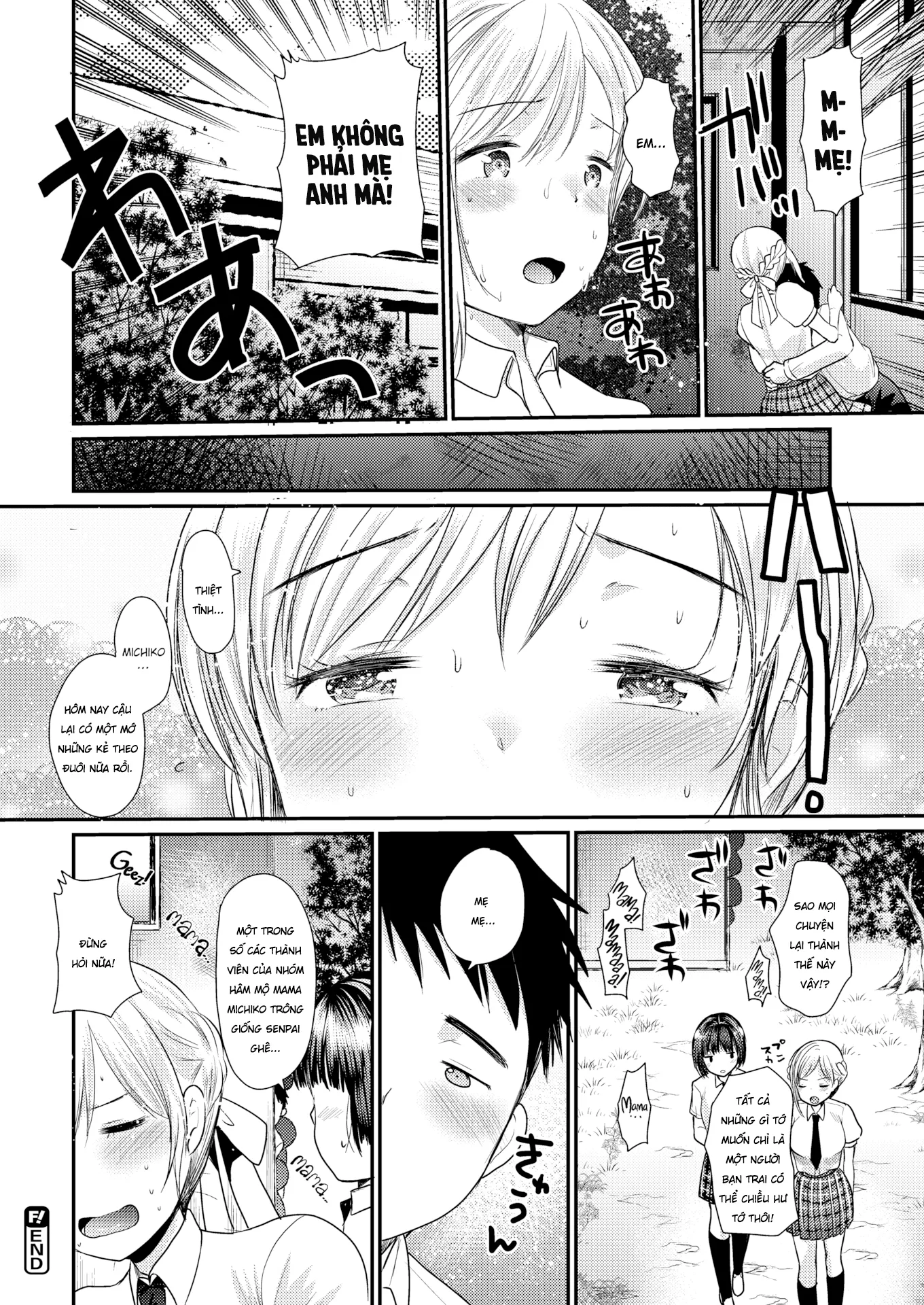 HentaiVN.net - Ảnh 18 - Em không phải mẹ của anh mà! - Oneshot