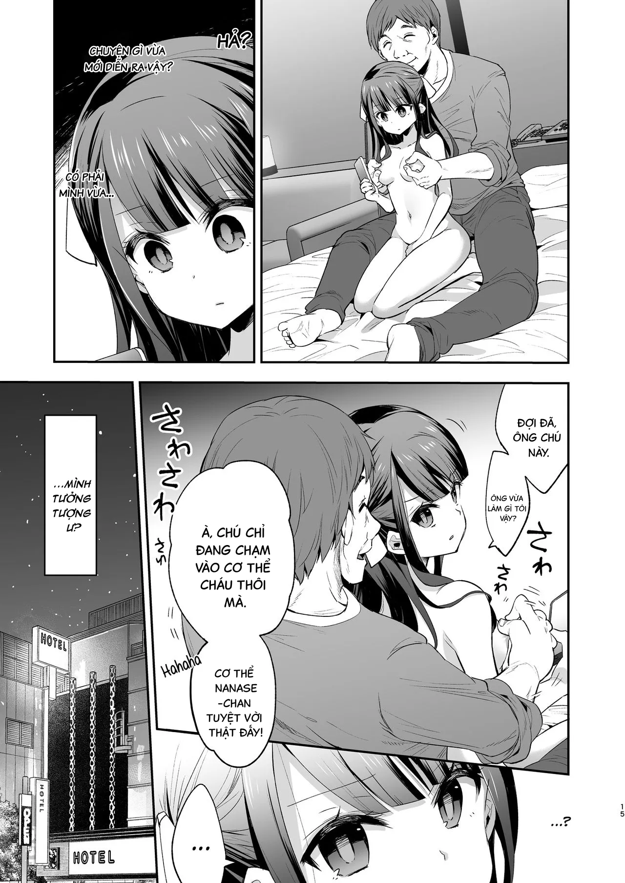 HentaiVN.net - Ảnh 15 - Ngày mà cô bé khó ở chịu thua ông chú xấu xa. [Fukan Shoujo ga Oji-san ni Maketa Hi] - Oneshot