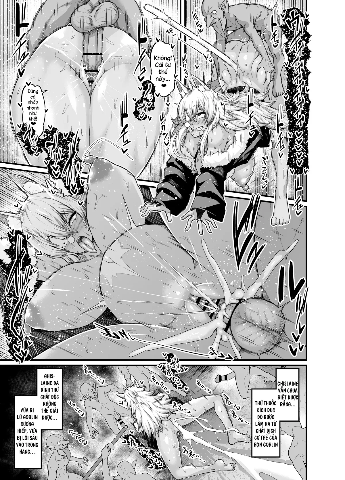 HentaiVN.net - Ảnh 4 - Ghislaine, Goblin Taiji e Iku (Mushoku Tensei ~Isekai Ittara Honki Dasu~) [ギレーヌ、ゴブリン退治へ行く (無職転生), Ghislaine và nhiệm vụ tiêu diệt Goblin] - Oneshot