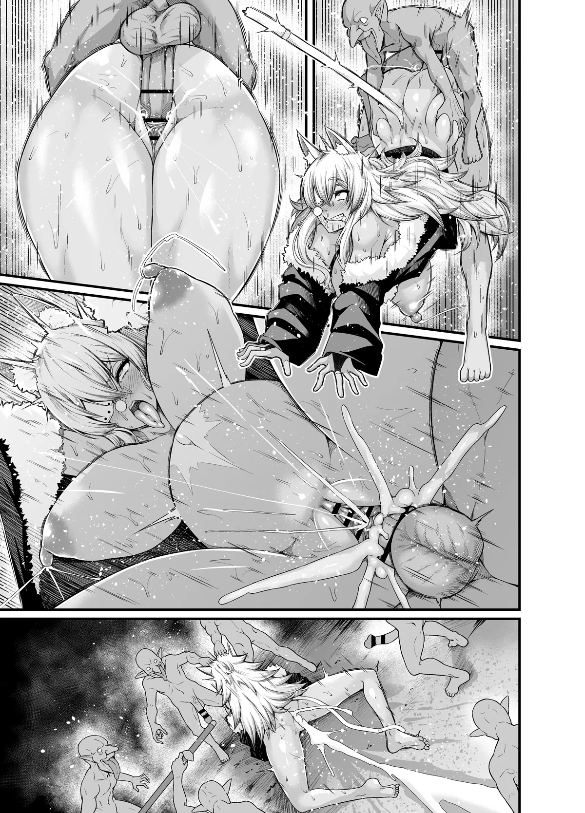 HentaiVN.net - Ảnh 8 - Ghislaine, Goblin Taiji e Iku (Mushoku Tensei ~Isekai Ittara Honki Dasu~) [ギレーヌ、ゴブリン退治へ行く (無職転生), Ghislaine và nhiệm vụ tiêu diệt Goblin] - Oneshot