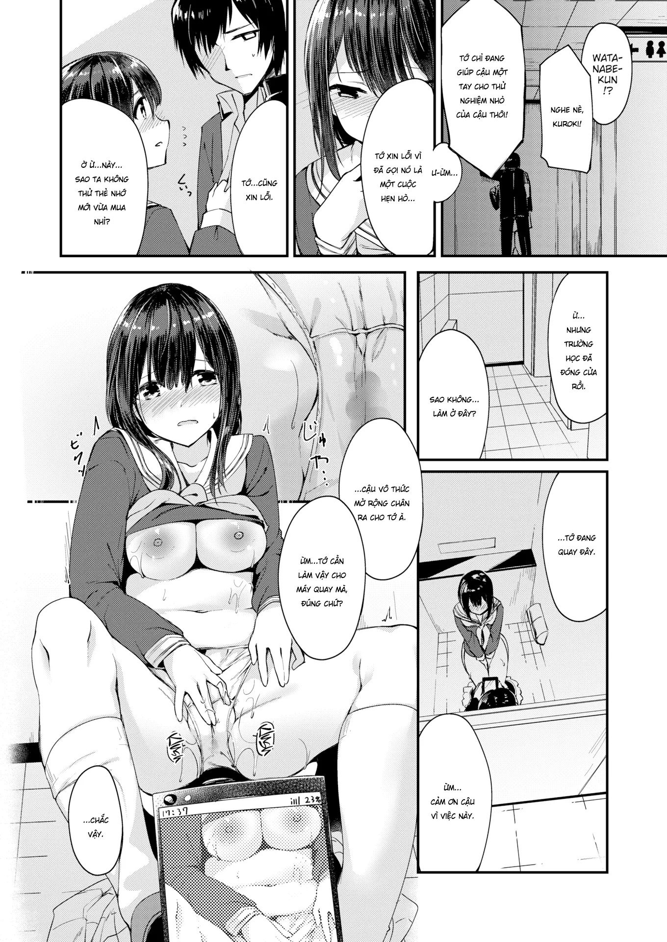 HentaiVN.net - Ảnh 10 - Địt nhau sau giờ học [Is There Love to Be Found in a Corner?] - Chap 1