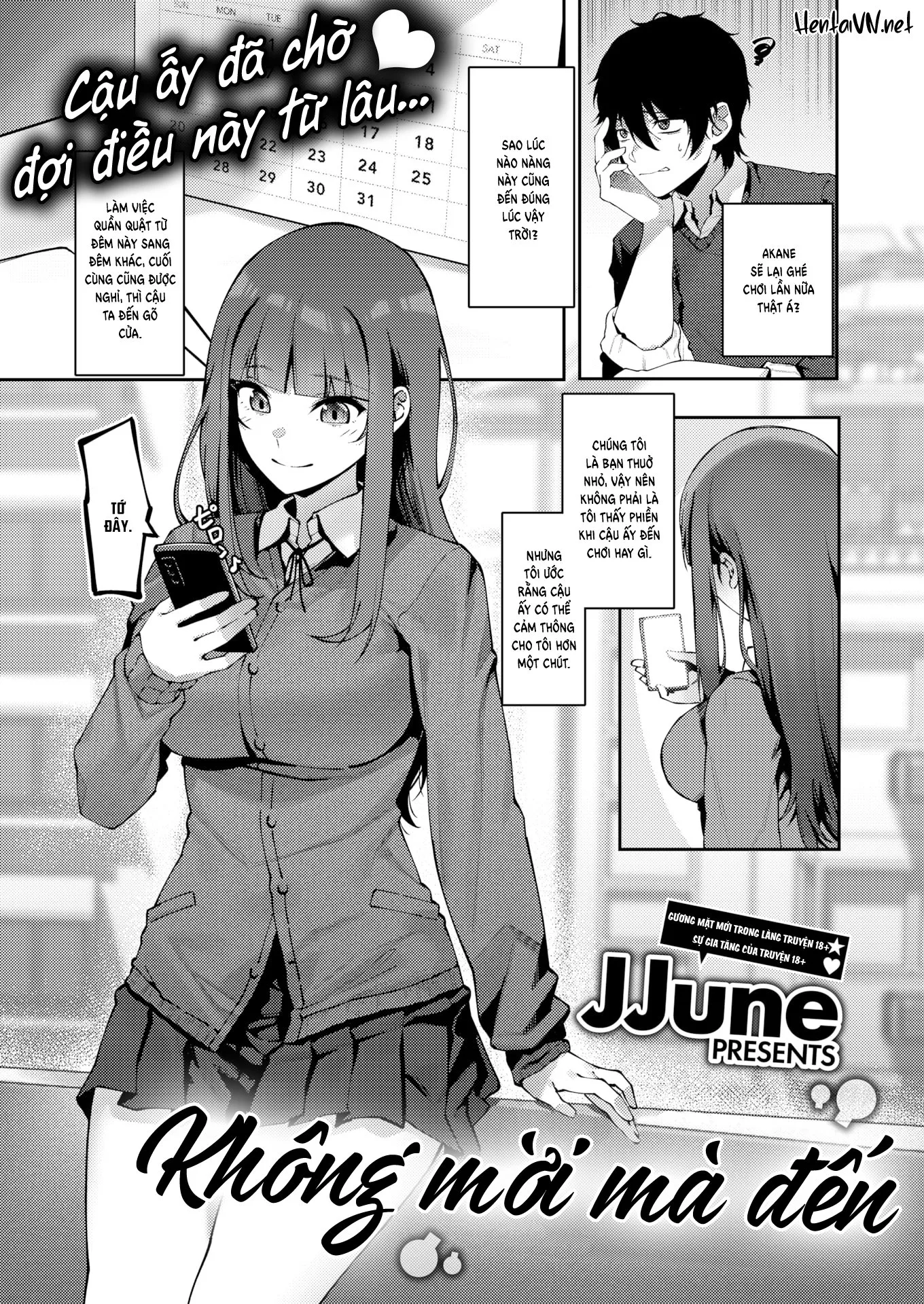 HentaiVN.net - Ảnh 3 - Không mời mà đến [Uninvited] - Oneshot