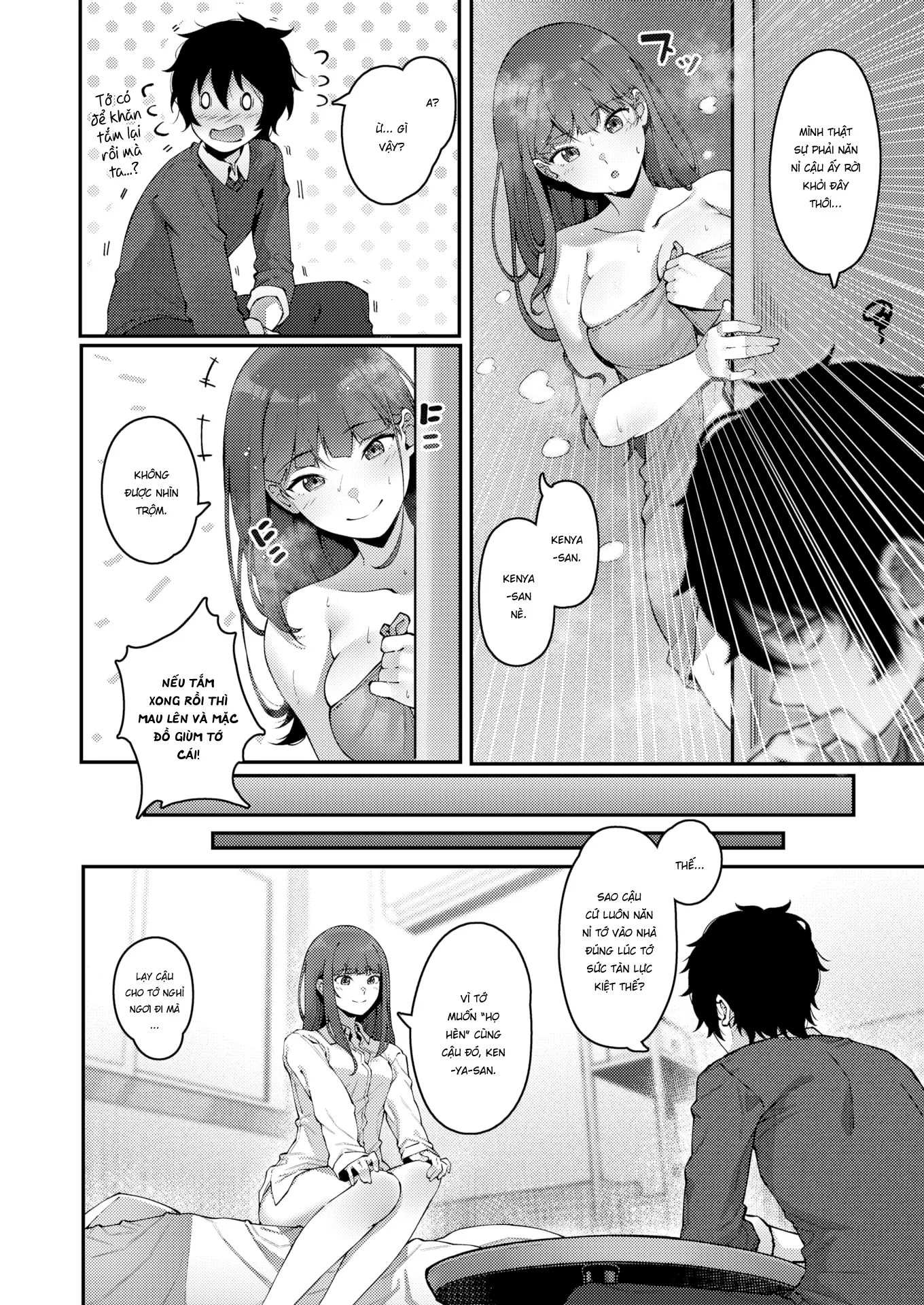 HentaiVN.net - Ảnh 8 - Không mời mà đến [Uninvited] - Oneshot
