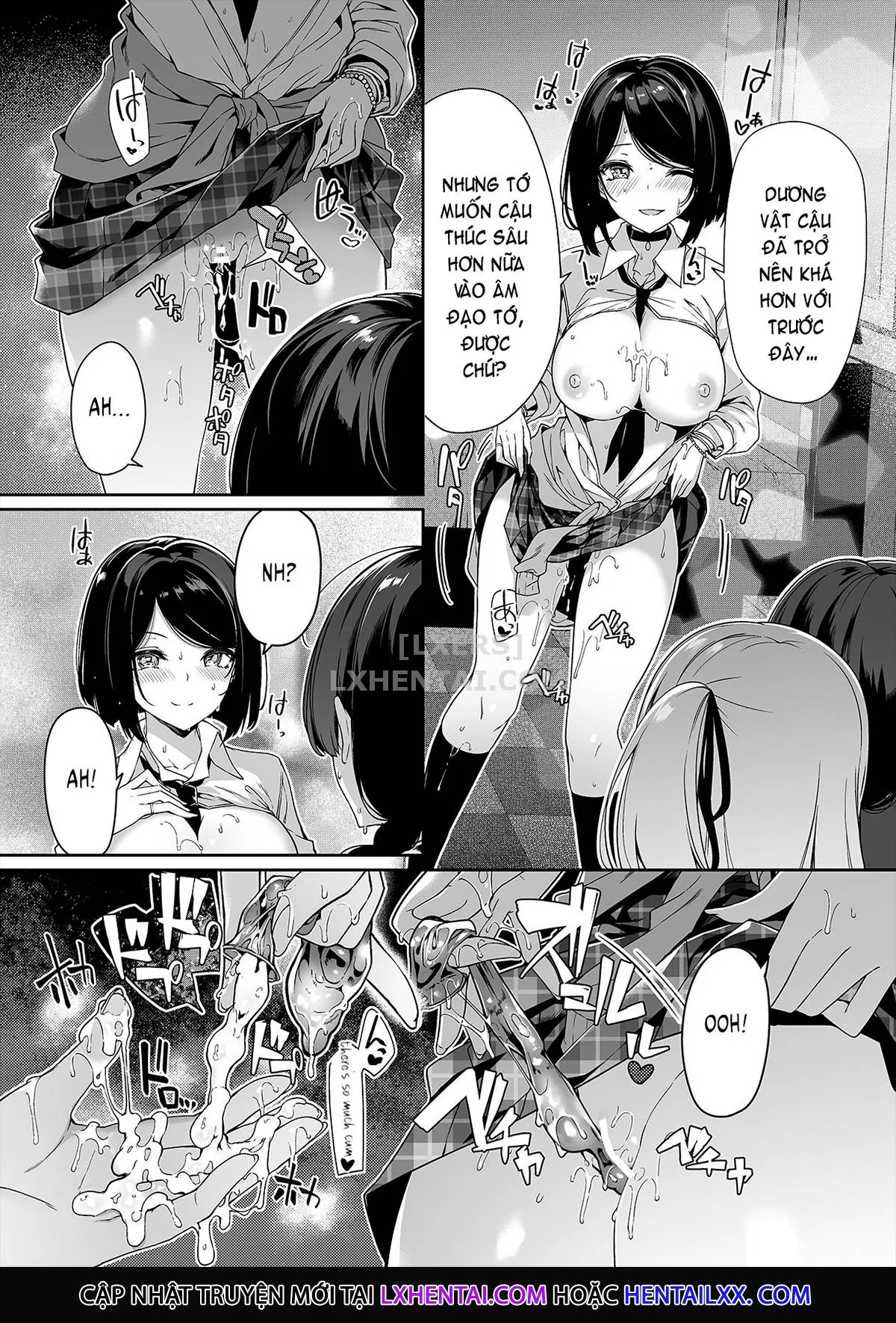 HentaiVN.net - Ảnh 30 - InCha Couple Ga You Gal-Tachi To SEX Training Suru Hanashi [陰キャカップルが陽ギャル達とSEXトレーニングする話] - Chap 1