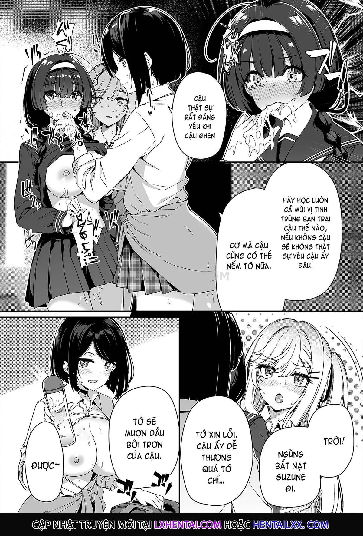HentaiVN.net - Ảnh 31 - InCha Couple Ga You Gal-Tachi To SEX Training Suru Hanashi [陰キャカップルが陽ギャル達とSEXトレーニングする話] - Chap 1