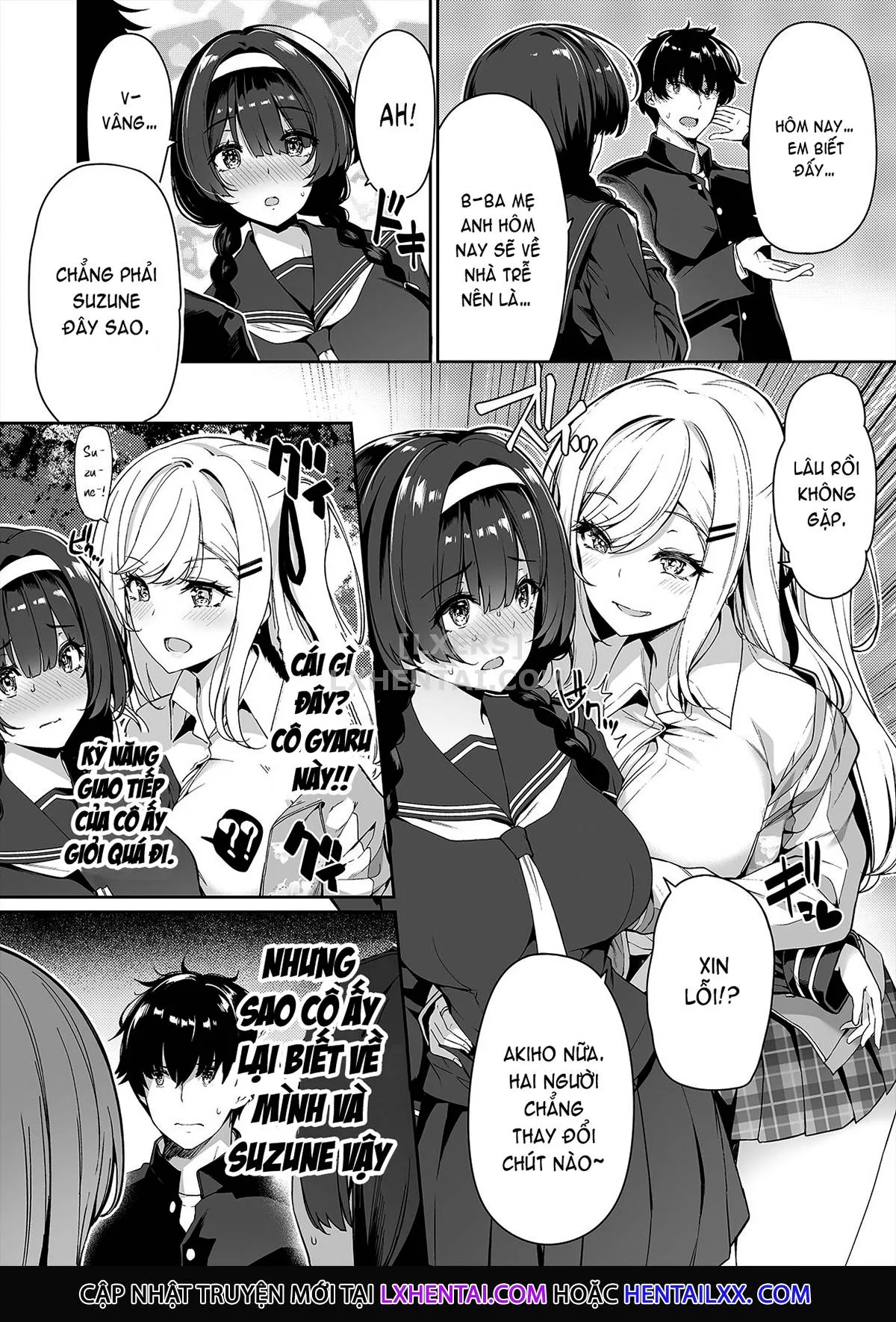 HentaiVN.net - Ảnh 7 - InCha Couple Ga You Gal-Tachi To SEX Training Suru Hanashi [陰キャカップルが陽ギャル達とSEXトレーニングする話] - Chap 1