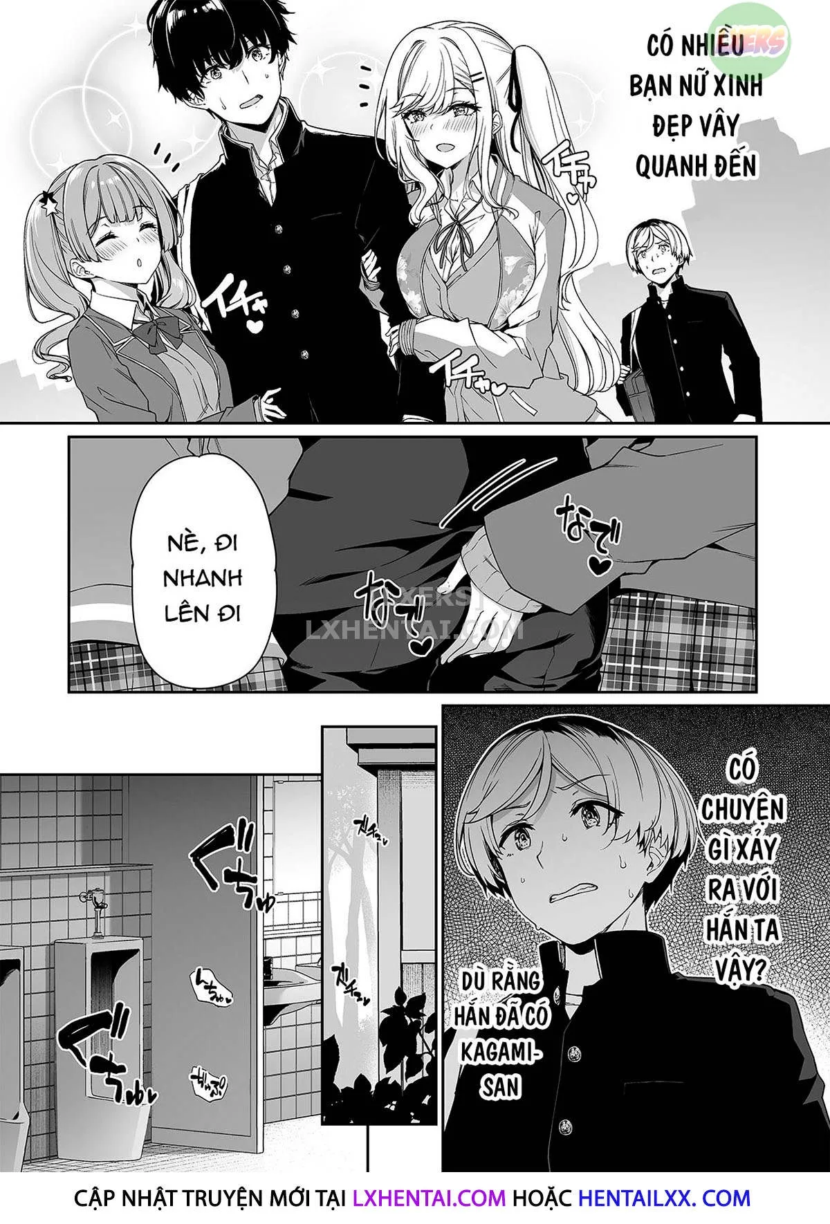 HentaiVN.net - Ảnh 14 - InCha Couple Ga You Gal-Tachi To SEX Training Suru Hanashi [陰キャカップルが陽ギャル達とSEXトレーニングする話] - Chap 2
