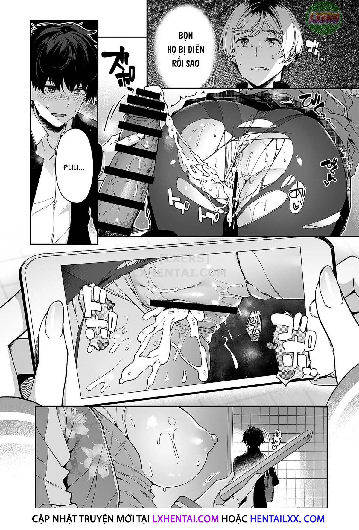 HentaiVN.net - Ảnh 19 - InCha Couple Ga You Gal-Tachi To SEX Training Suru Hanashi [陰キャカップルが陽ギャル達とSEXトレーニングする話] - Chap 2