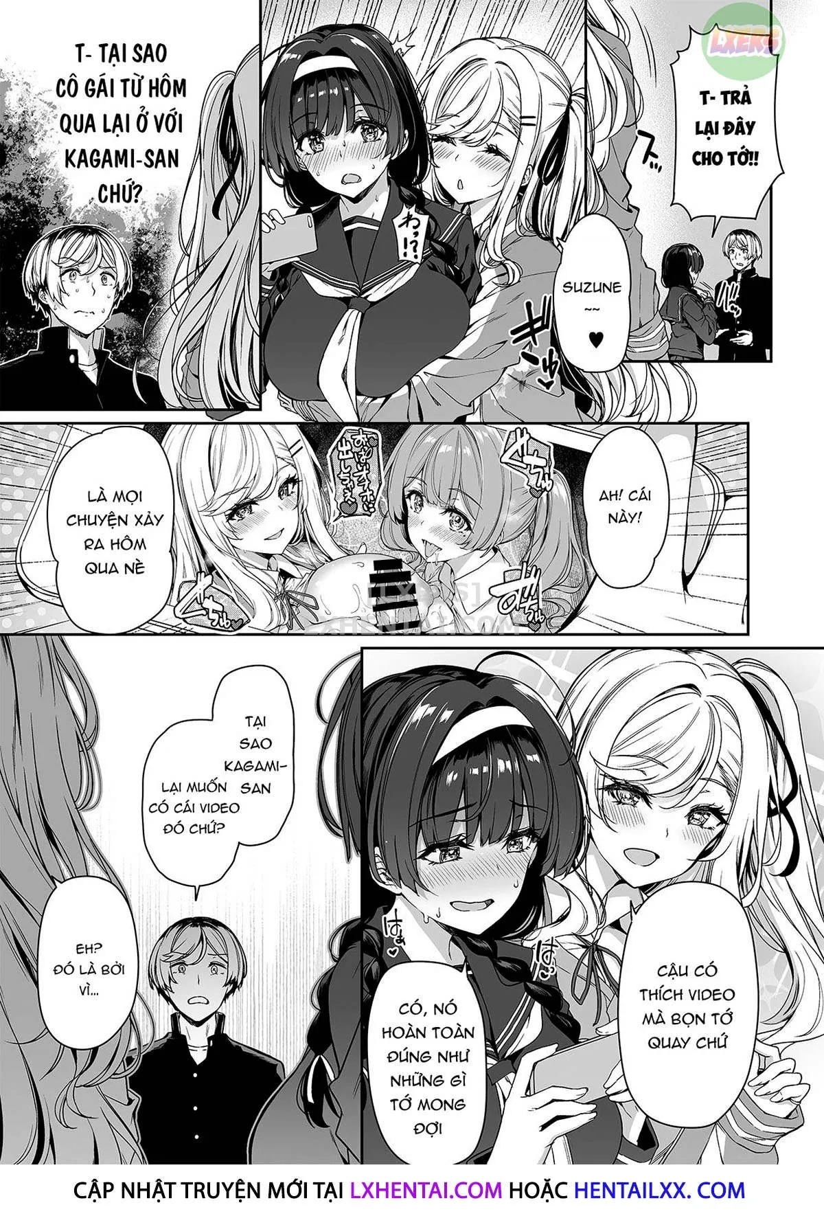 HentaiVN.net - Ảnh 22 - InCha Couple Ga You Gal-Tachi To SEX Training Suru Hanashi [陰キャカップルが陽ギャル達とSEXトレーニングする話] - Chap 2