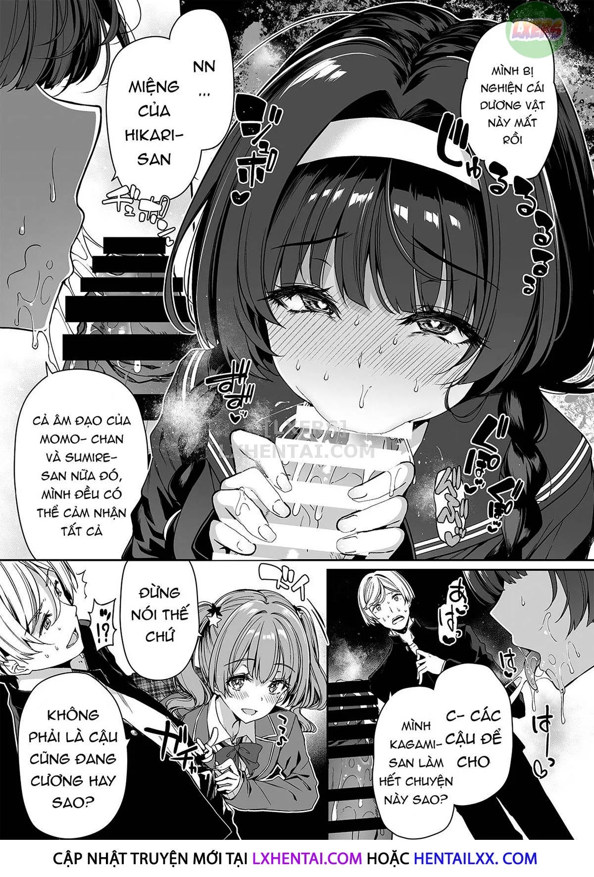 HentaiVN.net - Ảnh 26 - InCha Couple Ga You Gal-Tachi To SEX Training Suru Hanashi [陰キャカップルが陽ギャル達とSEXトレーニングする話] - Chap 2