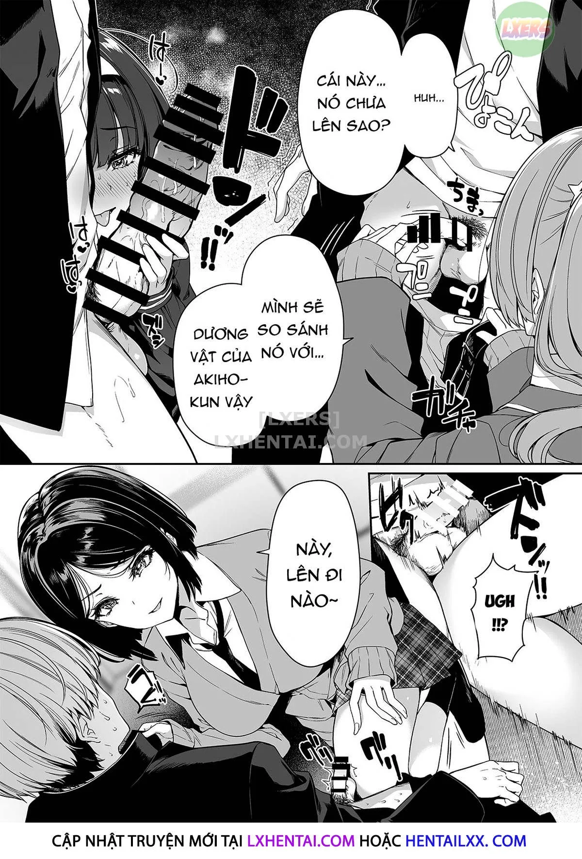 HentaiVN.net - Ảnh 27 - InCha Couple Ga You Gal-Tachi To SEX Training Suru Hanashi [陰キャカップルが陽ギャル達とSEXトレーニングする話] - Chap 2