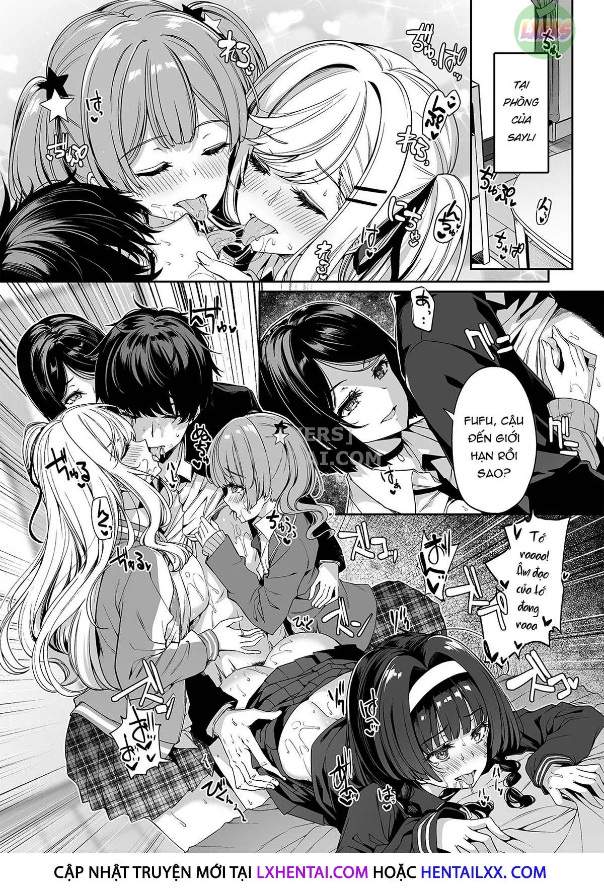 HentaiVN.net - Ảnh 31 - InCha Couple Ga You Gal-Tachi To SEX Training Suru Hanashi [陰キャカップルが陽ギャル達とSEXトレーニングする話] - Chap 2