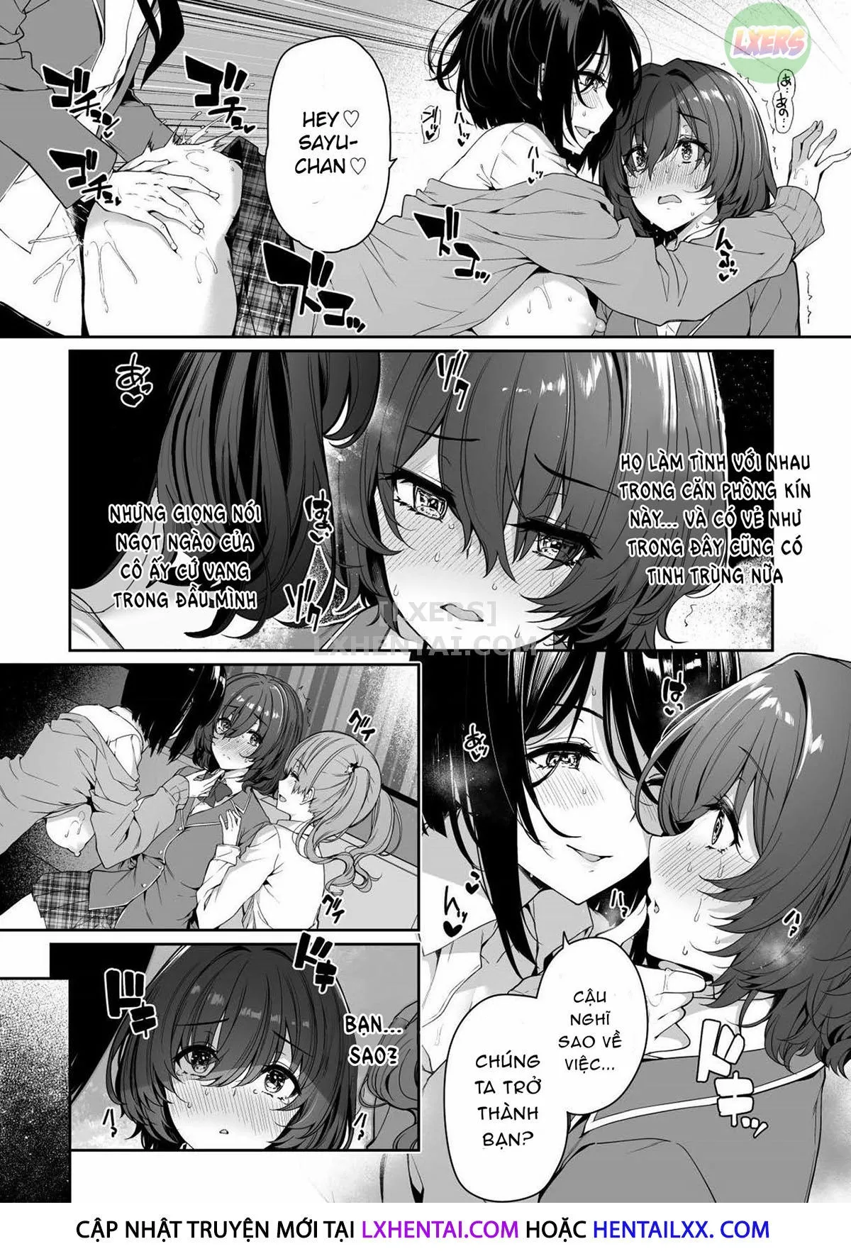 HentaiVN.net - Ảnh 12 - InCha Couple Ga You Gal-Tachi To SEX Training Suru Hanashi [陰キャカップルが陽ギャル達とSEXトレーニングする話] - Chap 3