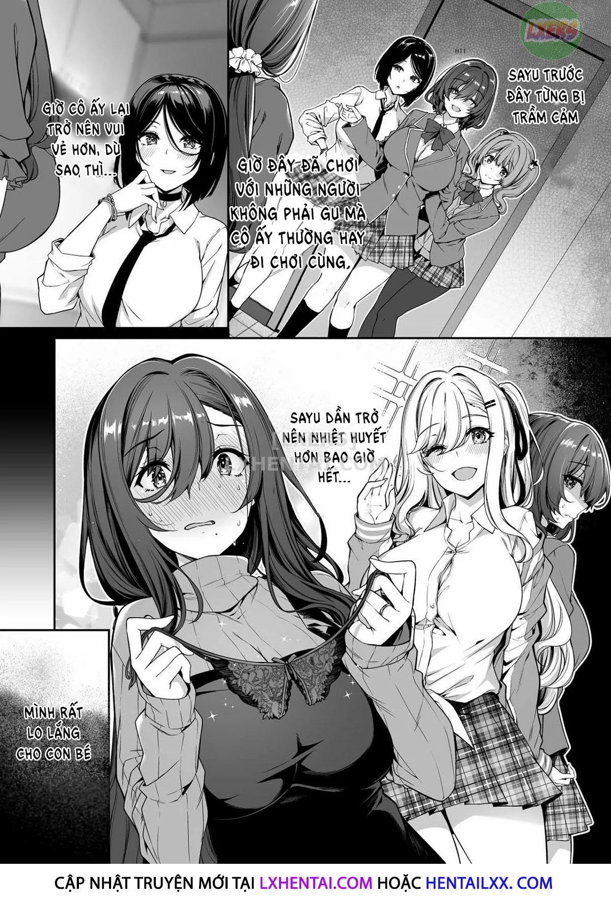 HentaiVN.net - Ảnh 13 - InCha Couple Ga You Gal-Tachi To SEX Training Suru Hanashi [陰キャカップルが陽ギャル達とSEXトレーニングする話] - Chap 3