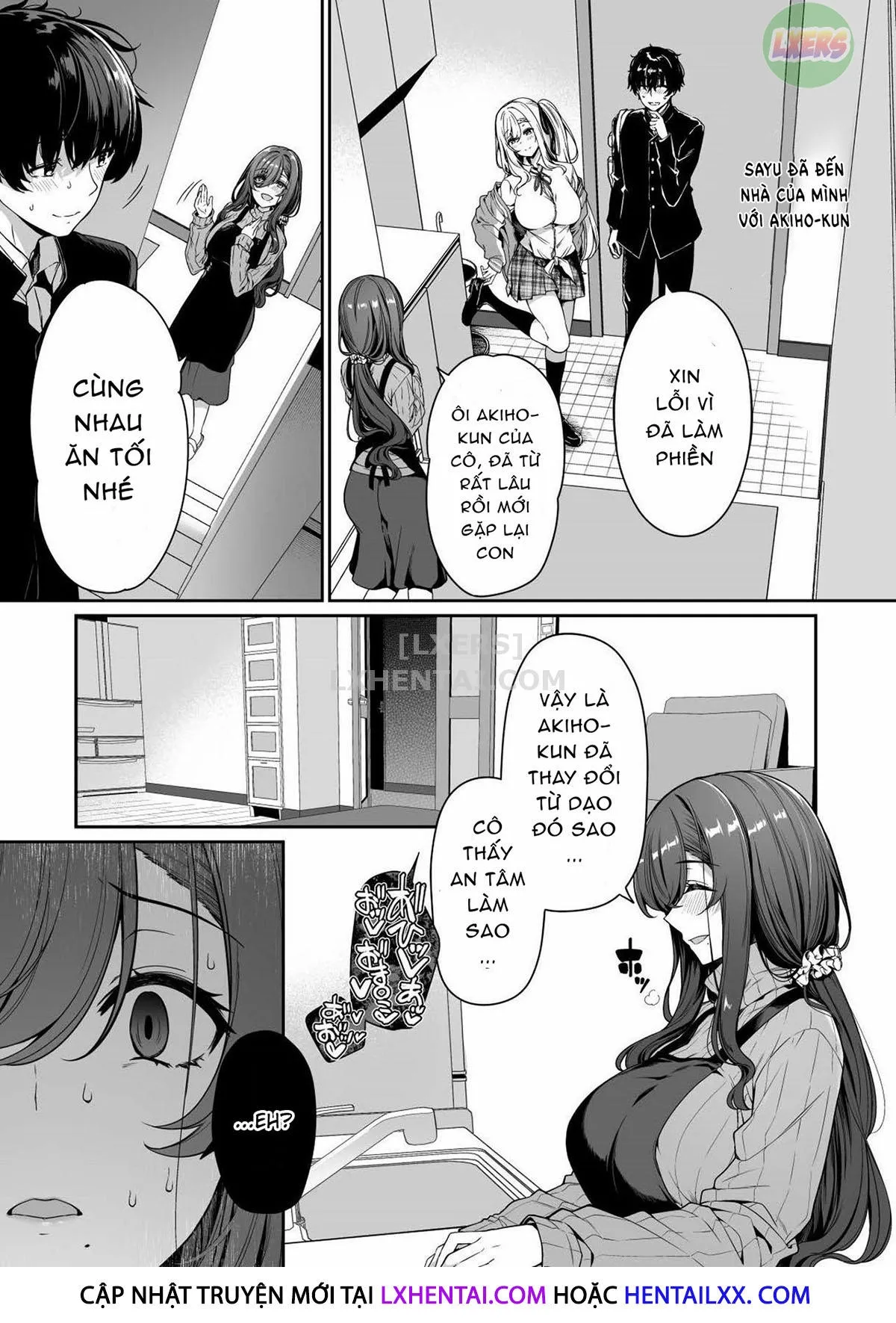 HentaiVN.net - Ảnh 14 - InCha Couple Ga You Gal-Tachi To SEX Training Suru Hanashi [陰キャカップルが陽ギャル達とSEXトレーニングする話] - Chap 3