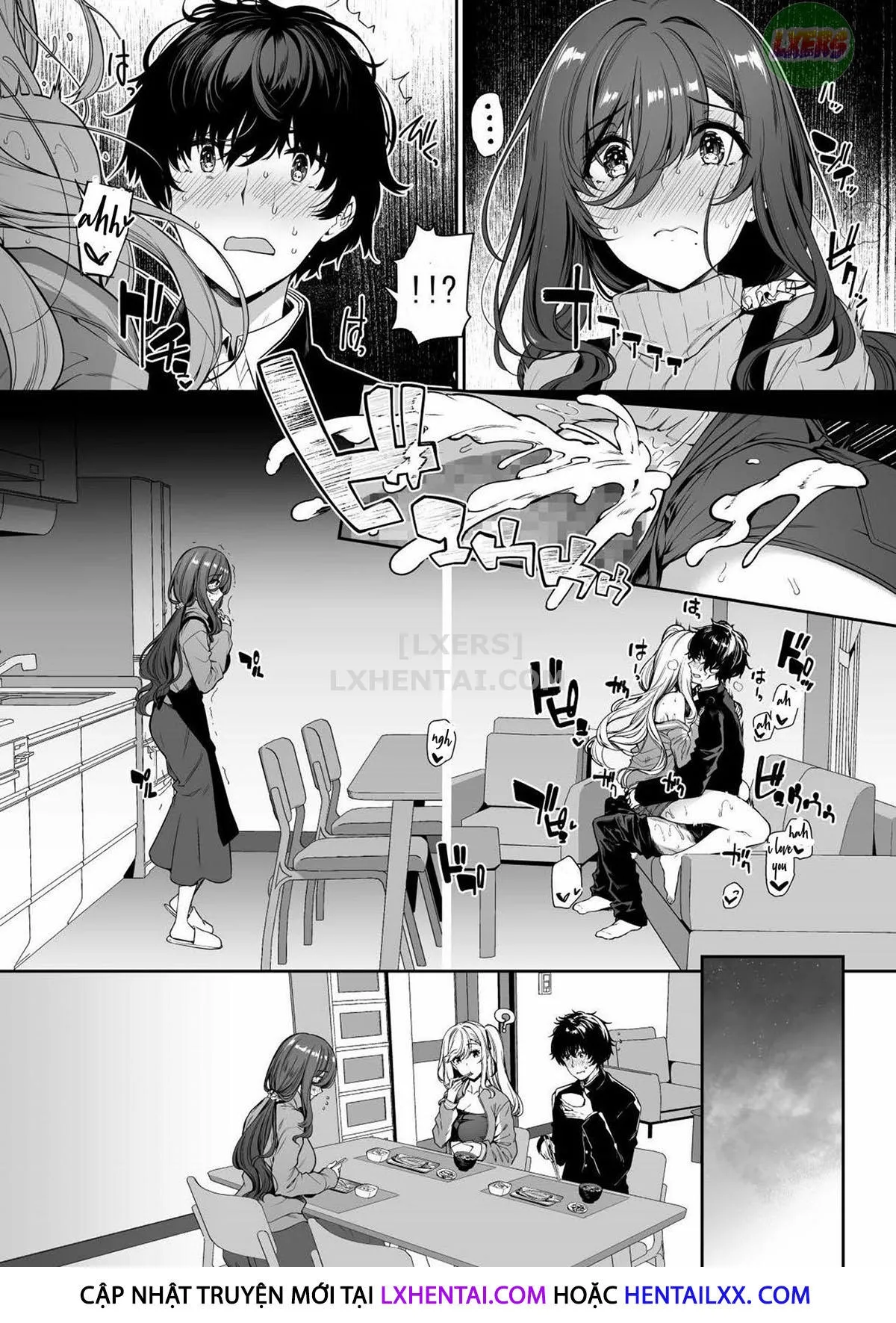 HentaiVN.net - Ảnh 19 - InCha Couple Ga You Gal-Tachi To SEX Training Suru Hanashi [陰キャカップルが陽ギャル達とSEXトレーニングする話] - Chap 3