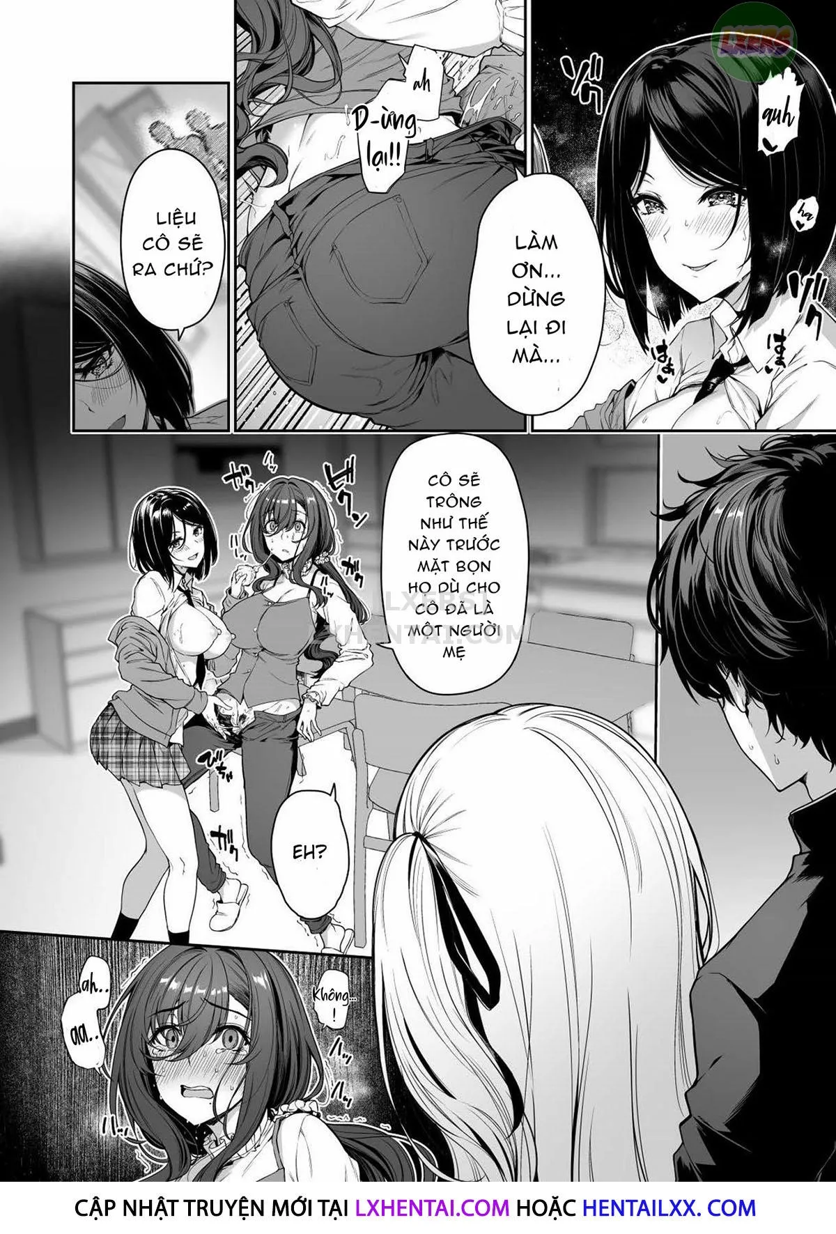 HentaiVN.net - Ảnh 25 - InCha Couple Ga You Gal-Tachi To SEX Training Suru Hanashi [陰キャカップルが陽ギャル達とSEXトレーニングする話] - Chap 3