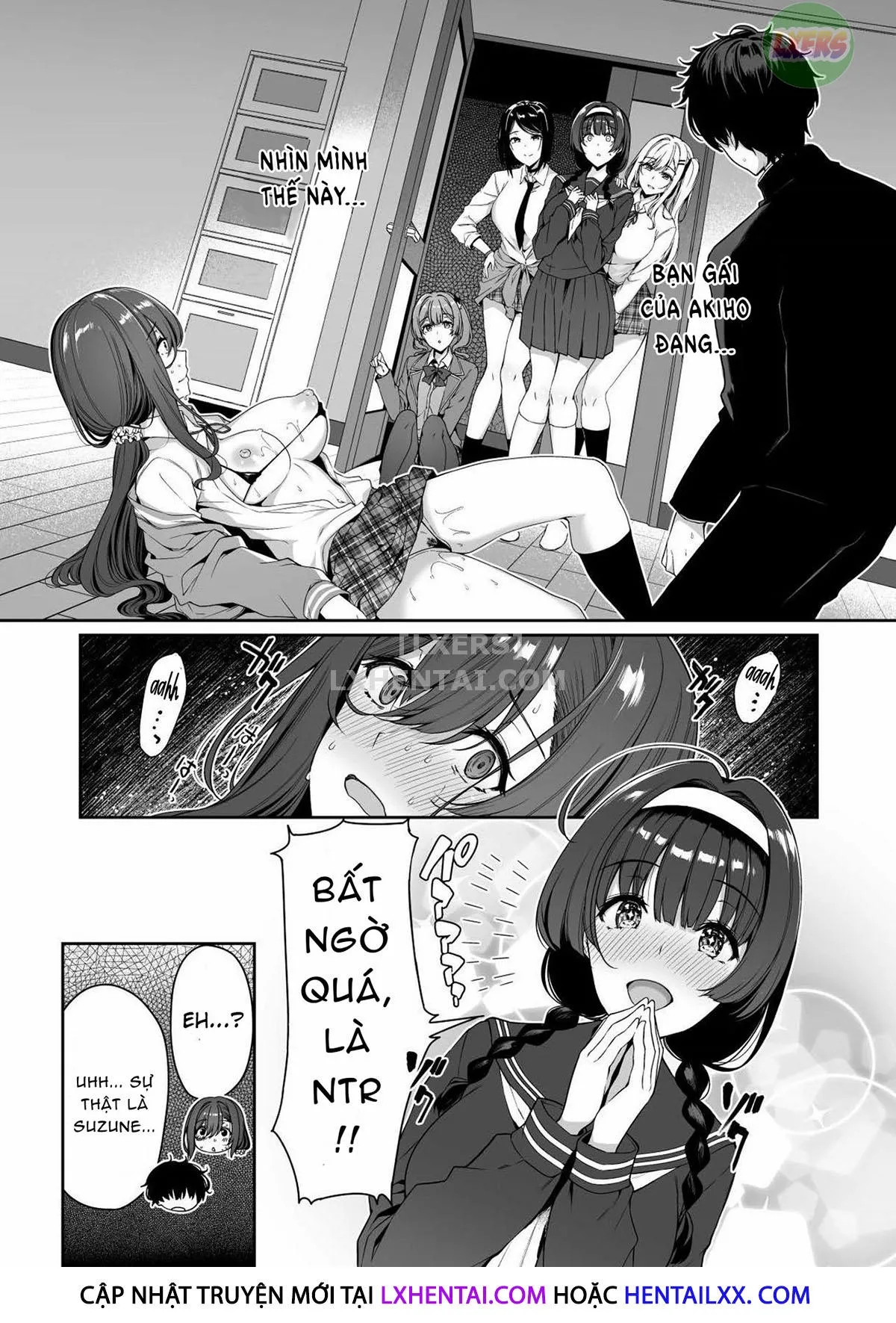 HentaiVN.net - Ảnh 36 - InCha Couple Ga You Gal-Tachi To SEX Training Suru Hanashi [陰キャカップルが陽ギャル達とSEXトレーニングする話] - Chap 3