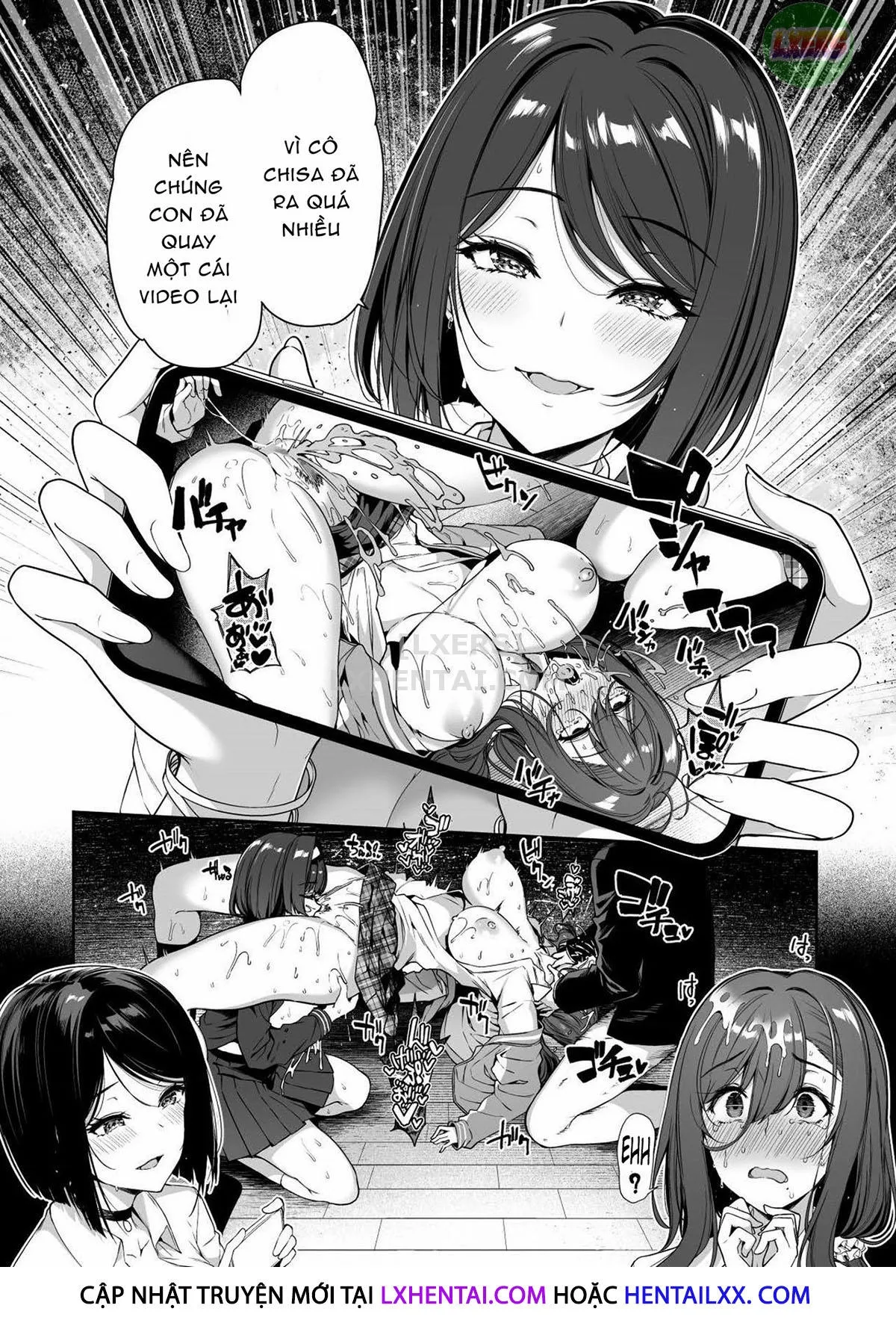 HentaiVN.net - Ảnh 40 - InCha Couple Ga You Gal-Tachi To SEX Training Suru Hanashi [陰キャカップルが陽ギャル達とSEXトレーニングする話] - Chap 3