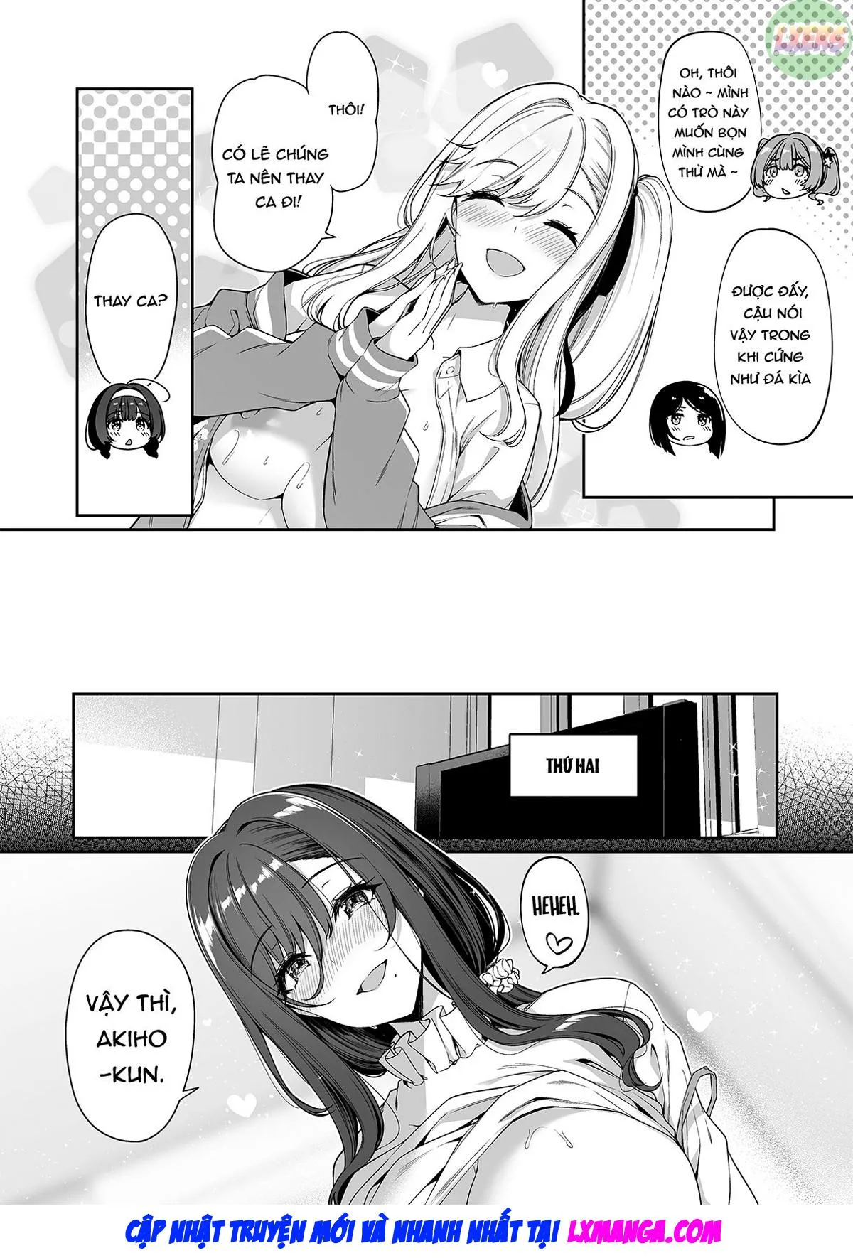 HentaiVN.net - Ảnh 11 - InCha Couple Ga You Gal-Tachi To SEX Training Suru Hanashi [陰キャカップルが陽ギャル達とSEXトレーニングする話] - Chap 4 - [END]
