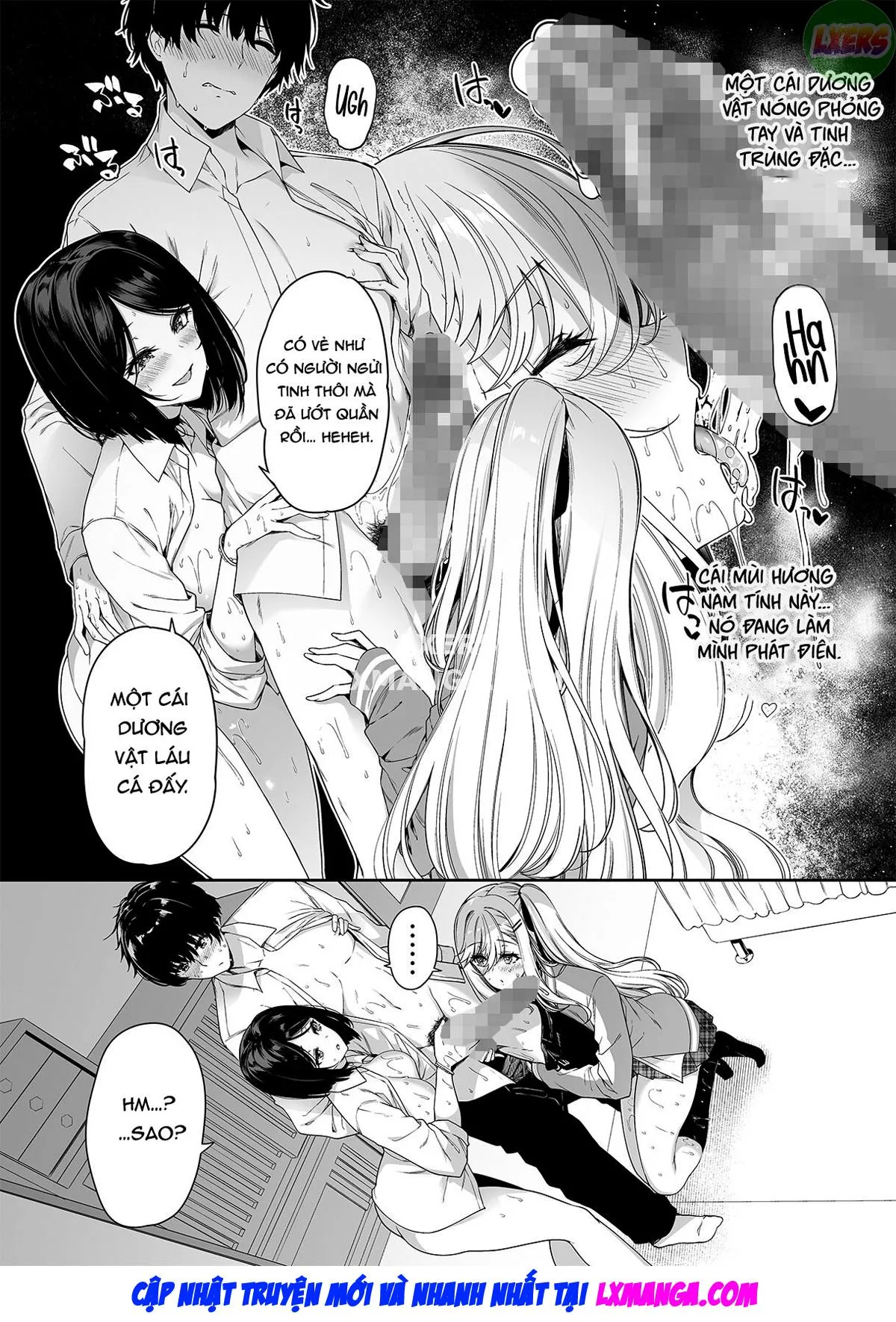 HentaiVN.net - Ảnh 16 - InCha Couple Ga You Gal-Tachi To SEX Training Suru Hanashi [陰キャカップルが陽ギャル達とSEXトレーニングする話] - Chap 4 - [END]