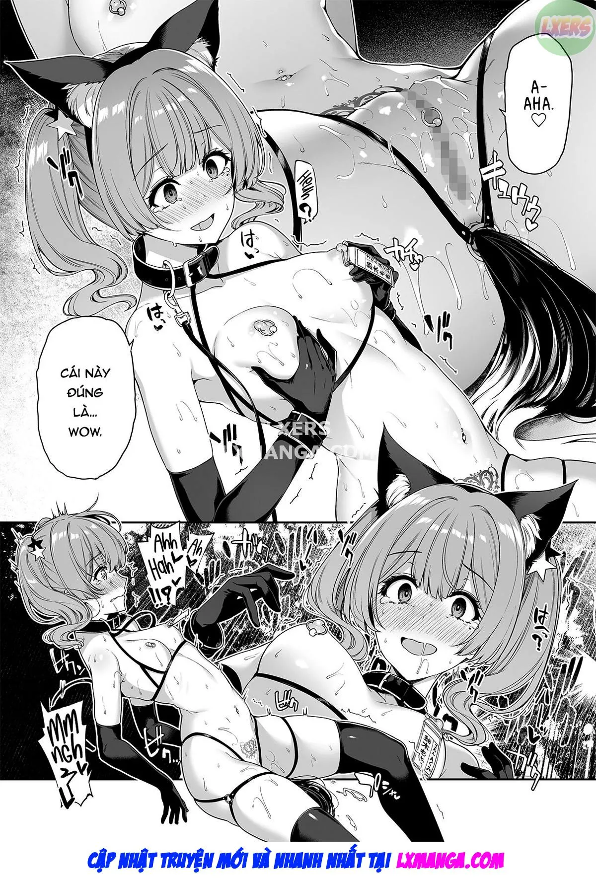 HentaiVN.net - Ảnh 32 - InCha Couple Ga You Gal-Tachi To SEX Training Suru Hanashi [陰キャカップルが陽ギャル達とSEXトレーニングする話] - Chap 4 - [END]