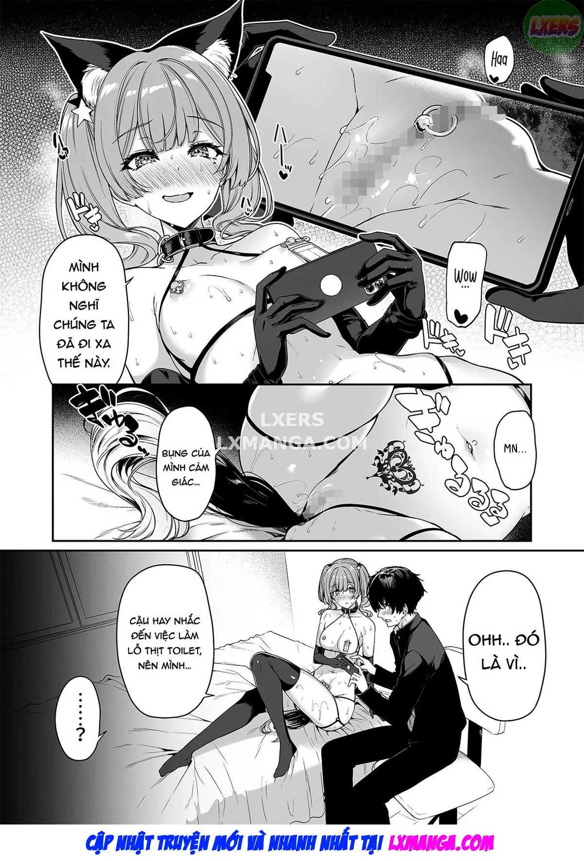 HentaiVN.net - Ảnh 35 - InCha Couple Ga You Gal-Tachi To SEX Training Suru Hanashi [陰キャカップルが陽ギャル達とSEXトレーニングする話] - Chap 4 - [END]