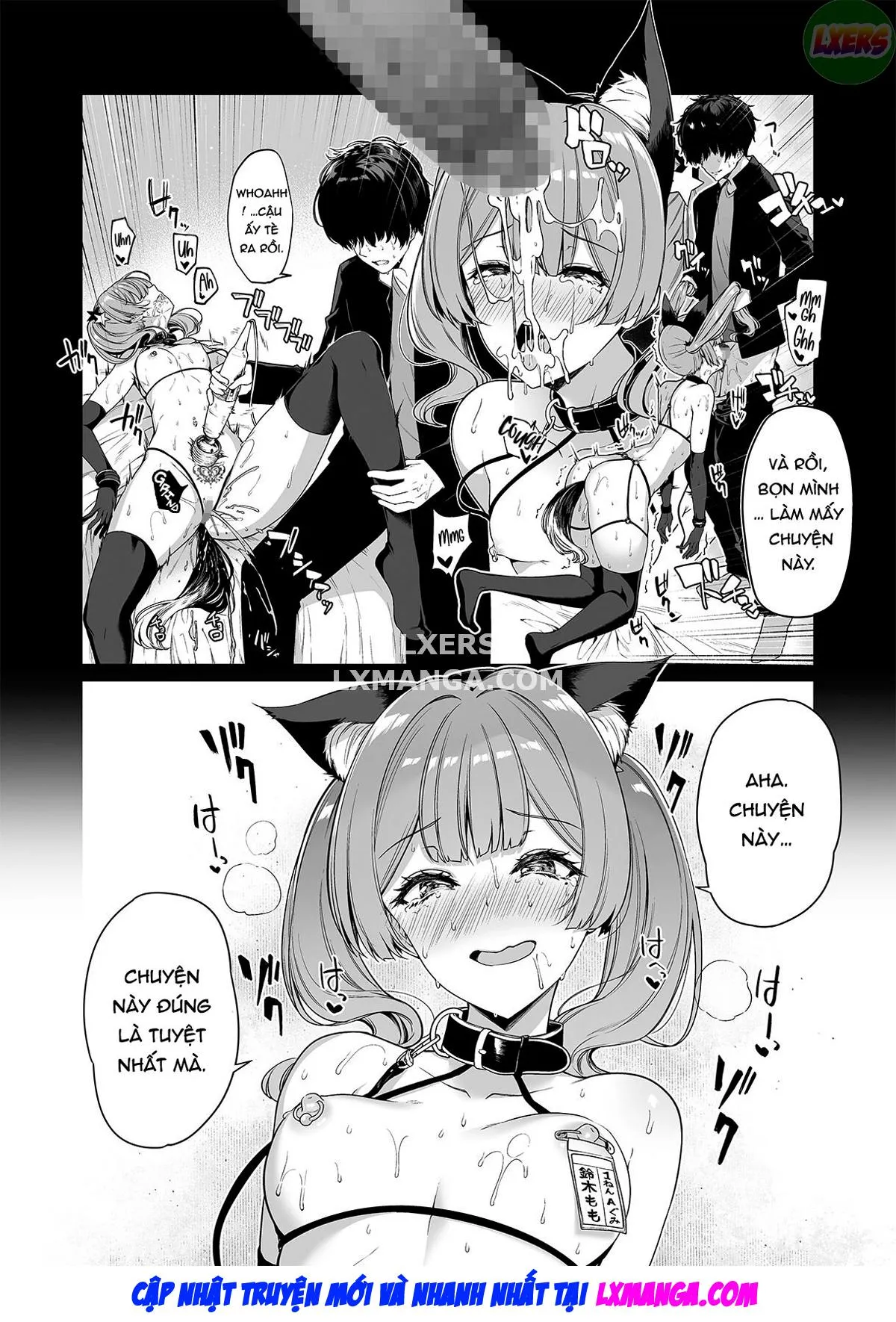 HentaiVN.net - Ảnh 37 - InCha Couple Ga You Gal-Tachi To SEX Training Suru Hanashi [陰キャカップルが陽ギャル達とSEXトレーニングする話] - Chap 4 - [END]