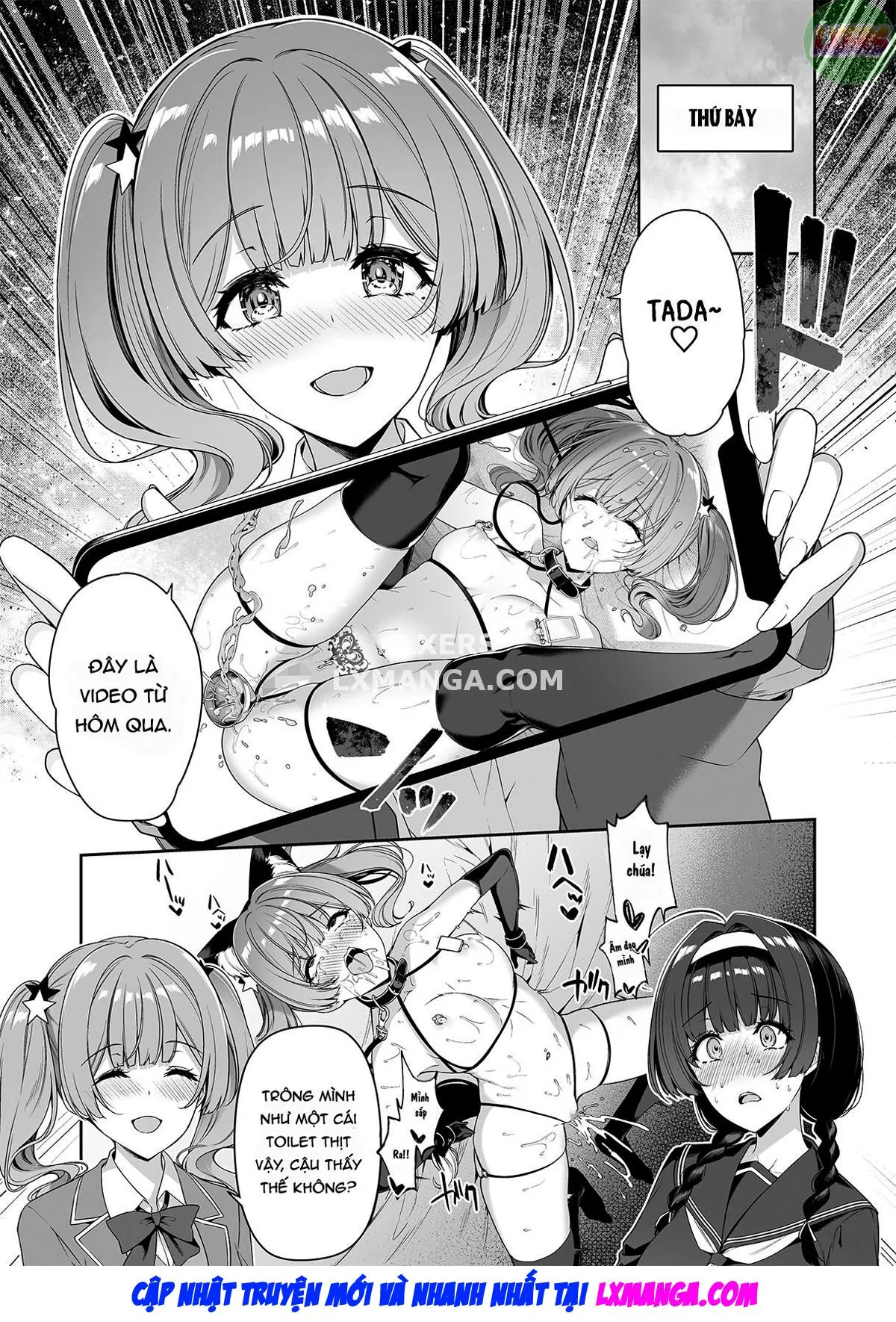 HentaiVN.net - Ảnh 40 - InCha Couple Ga You Gal-Tachi To SEX Training Suru Hanashi [陰キャカップルが陽ギャル達とSEXトレーニングする話] - Chap 4 - [END]