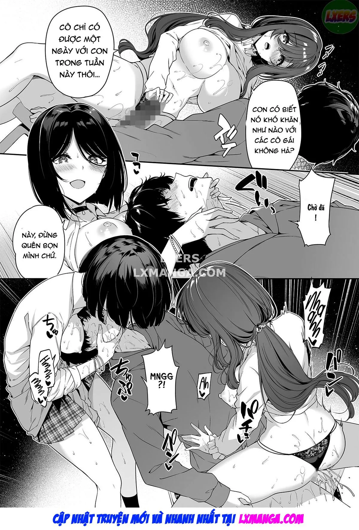 HentaiVN.net - Ảnh 43 - InCha Couple Ga You Gal-Tachi To SEX Training Suru Hanashi [陰キャカップルが陽ギャル達とSEXトレーニングする話] - Chap 4 - [END]