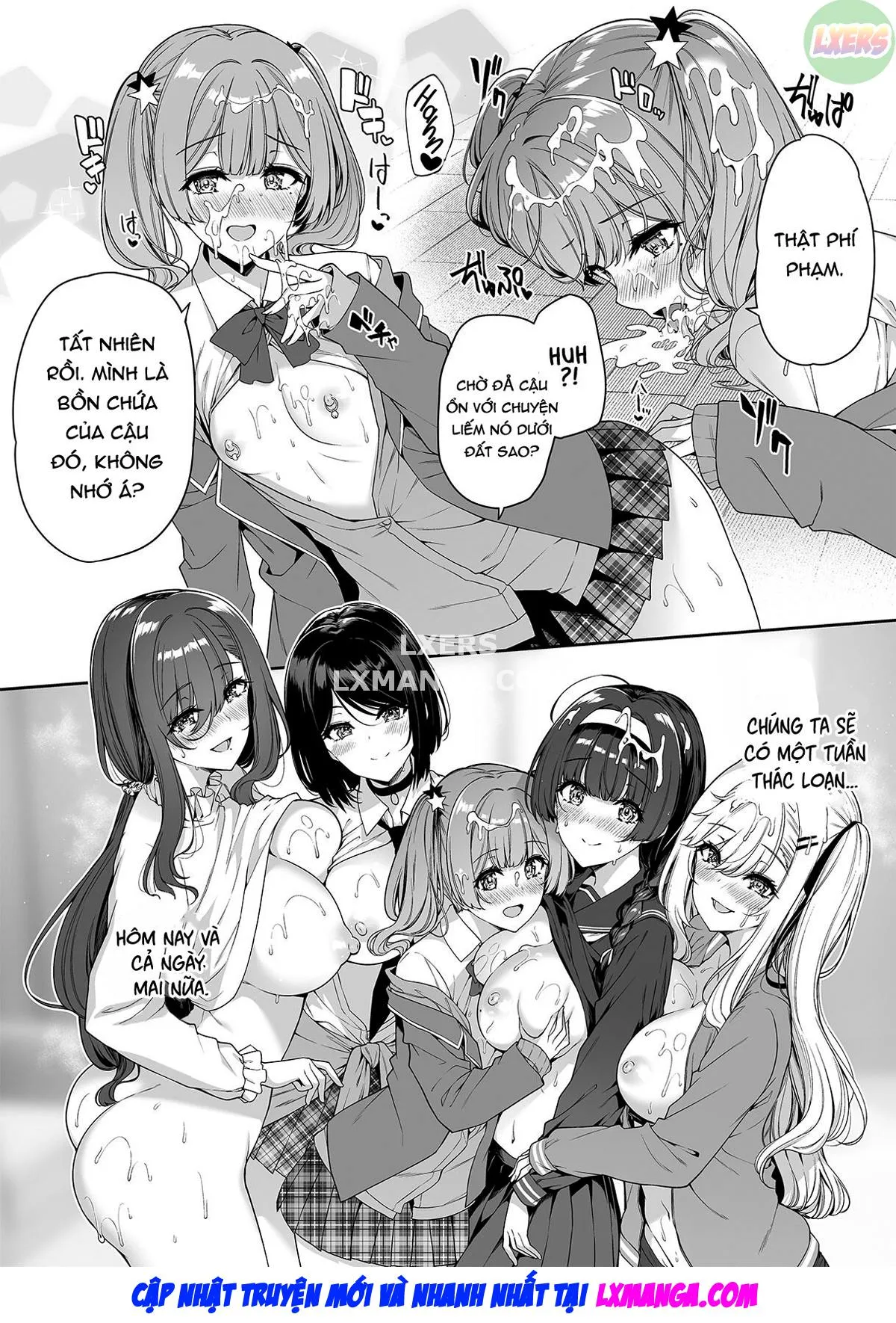 HentaiVN.net - Ảnh 47 - InCha Couple Ga You Gal-Tachi To SEX Training Suru Hanashi [陰キャカップルが陽ギャル達とSEXトレーニングする話] - Chap 4 - [END]