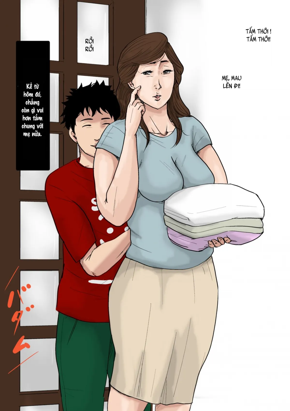 HentaiVN.net - Ảnh 9 - 20 năm biên niên sử của mẹ và tôi. [Kaasan to Ore no 20 Nenshi] - Chap 1
