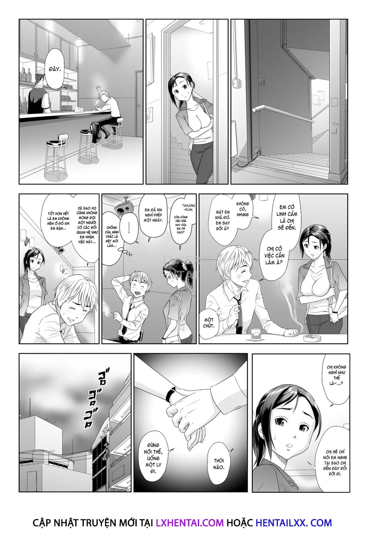 HentaiVN.net - Ảnh 19 - Taninbou ni Aegu Tsuma [A Wife Moaning To Another Man's Cock] - Chap 1