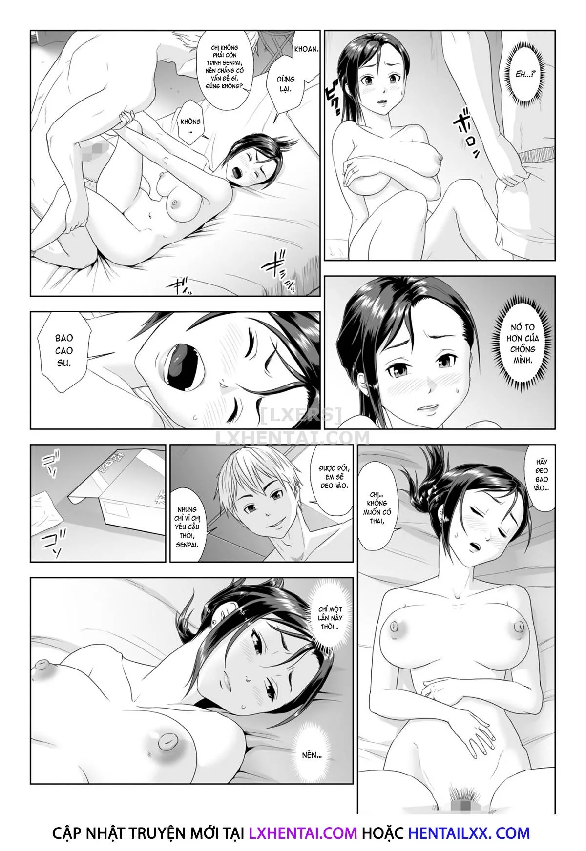 HentaiVN.net - Ảnh 28 - Taninbou ni Aegu Tsuma [A Wife Moaning To Another Man's Cock] - Chap 1